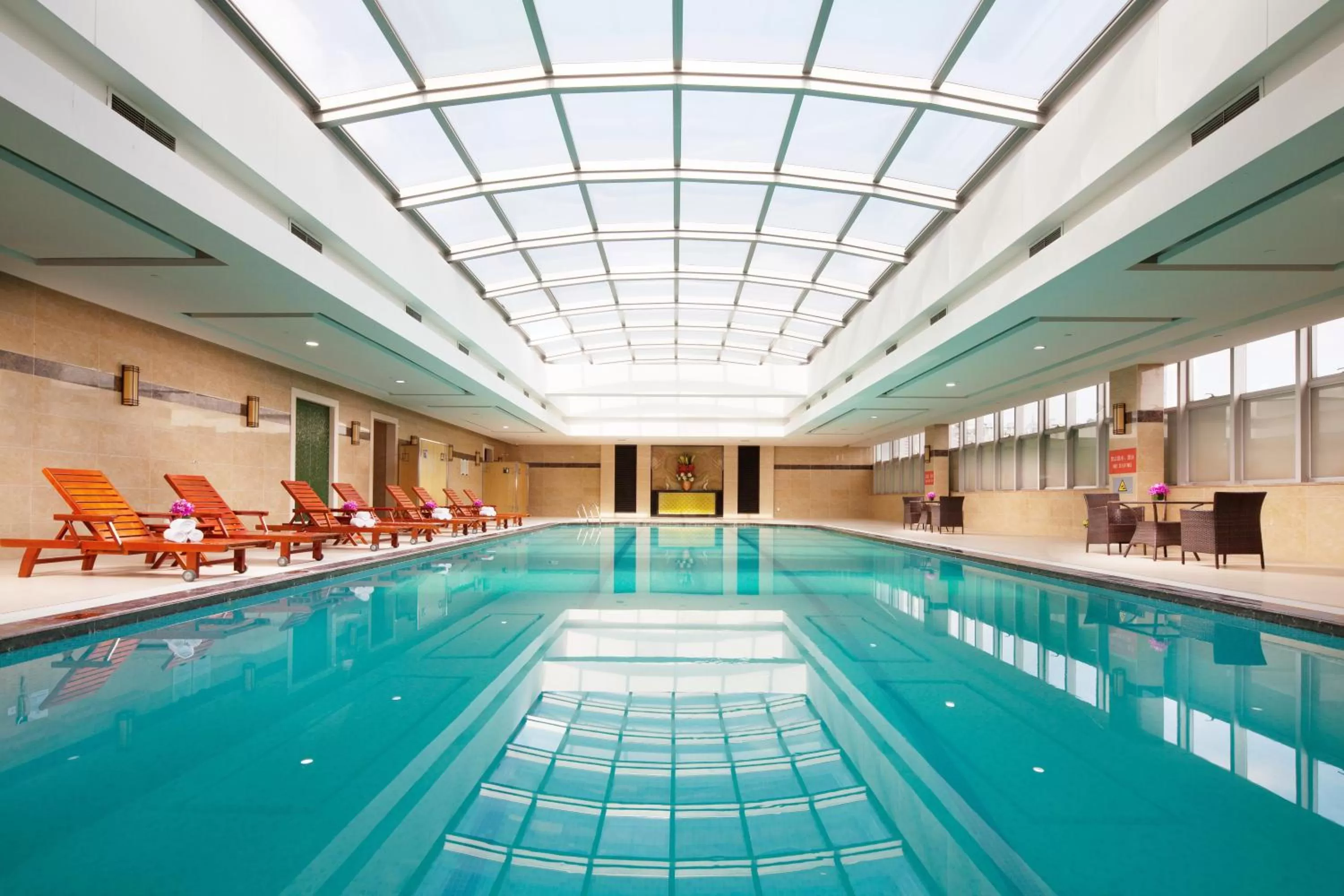 Pool view in Jin Jiang Tower