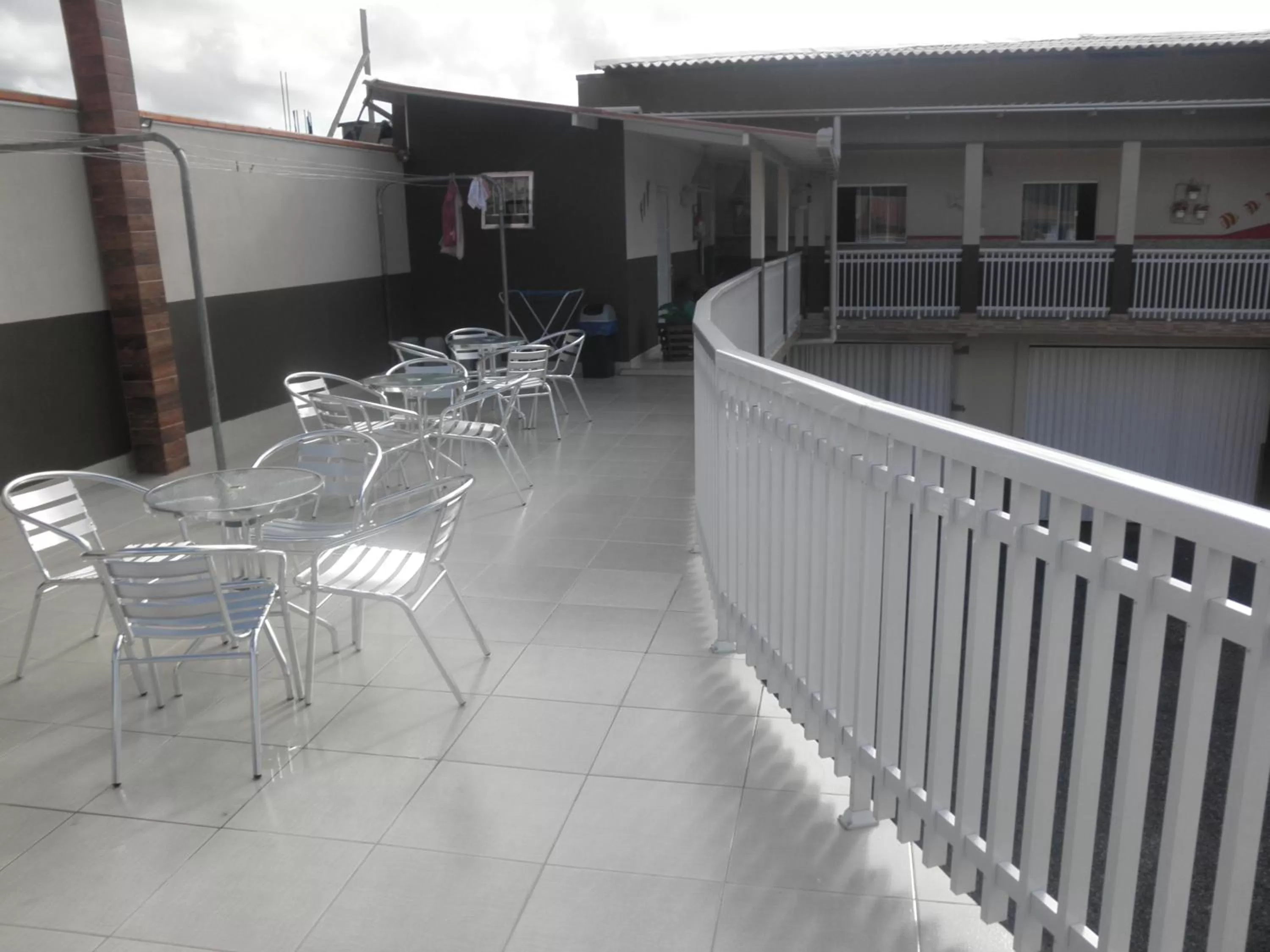 Balcony/Terrace in Pousada Rota das Praias