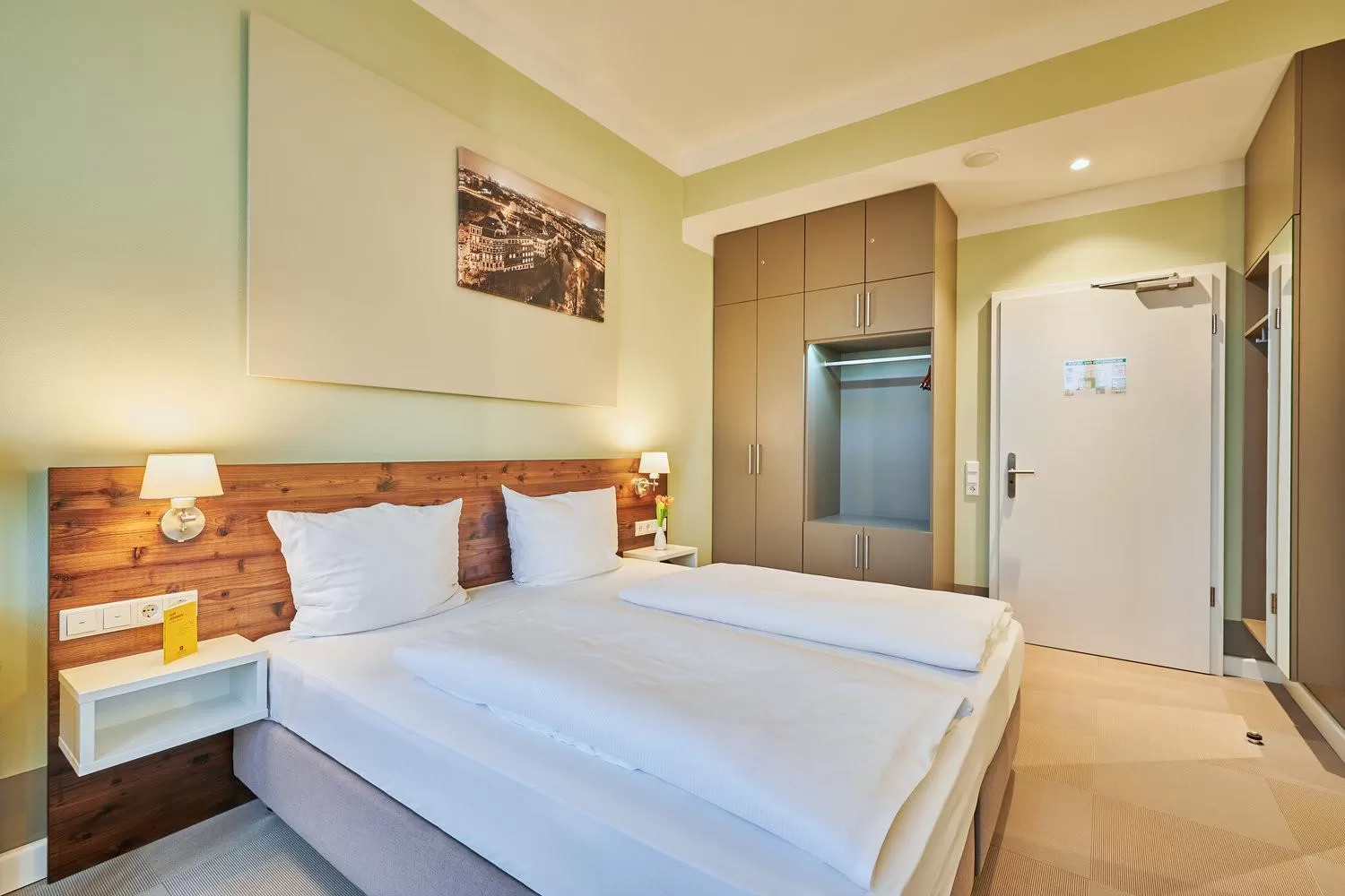 Bed in Philippus Inklusionshotel Leipzig