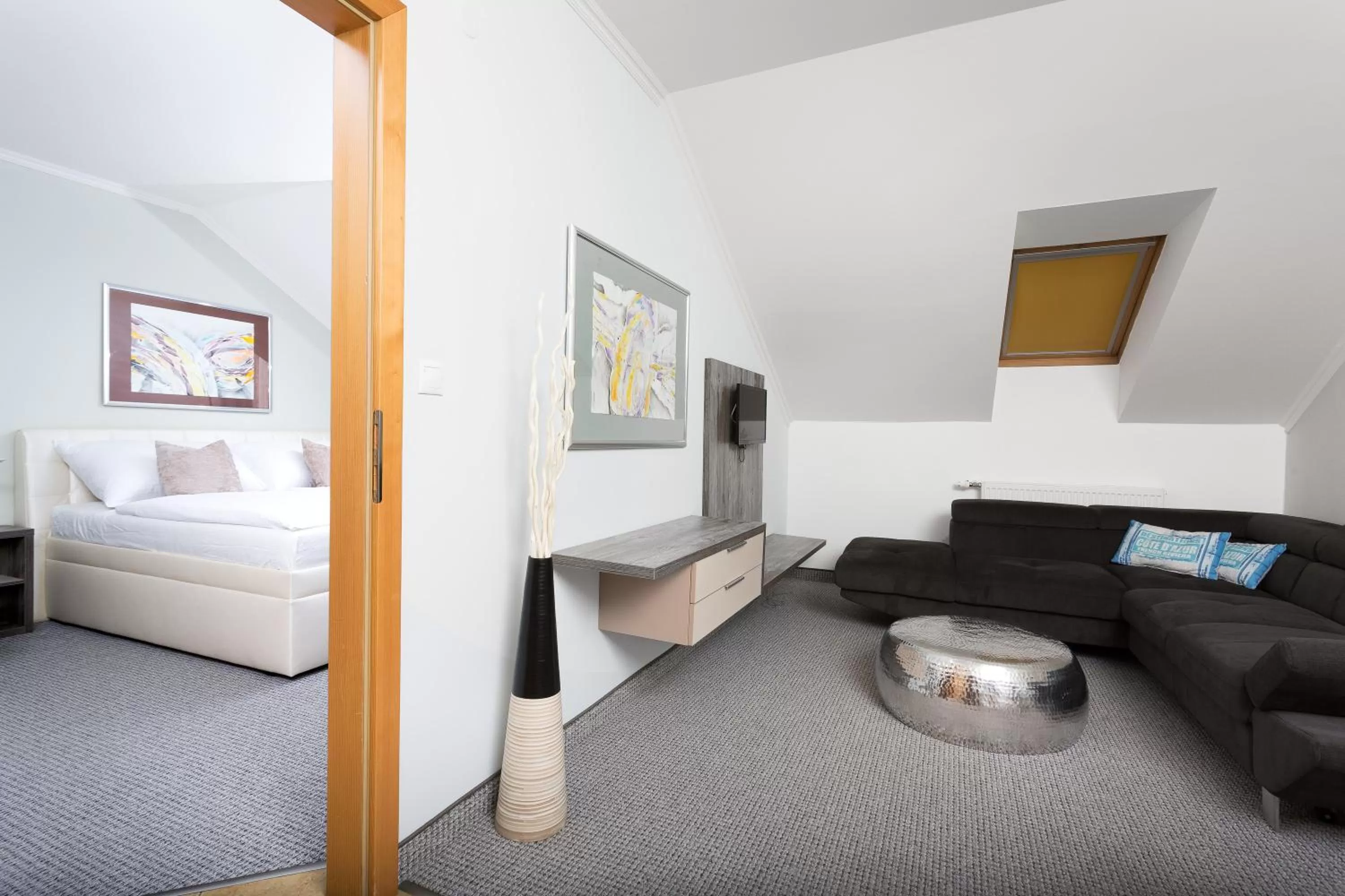 Photo of the whole room, Bed in Penzión Hradbová Old Town Residence & SPA