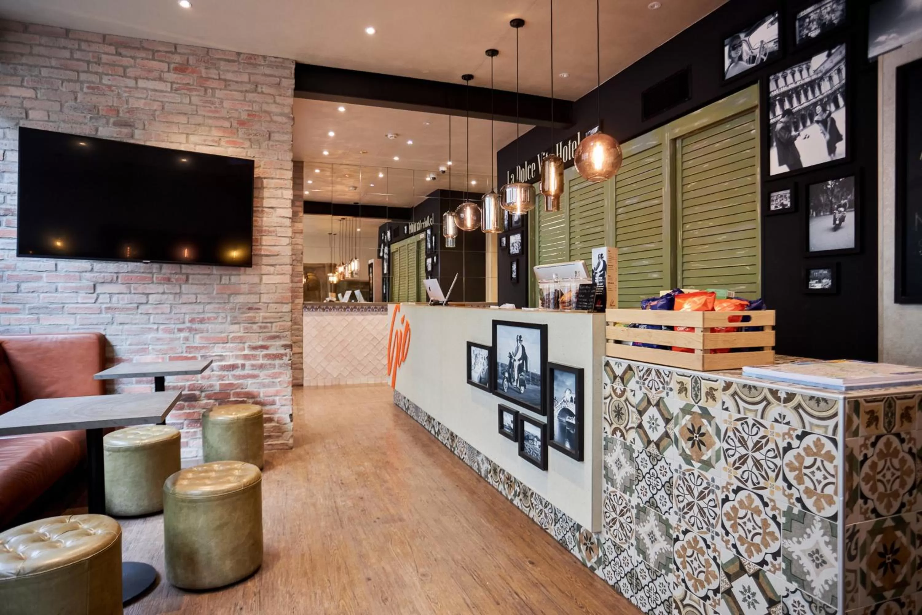 Lobby or reception in Hotel GIO