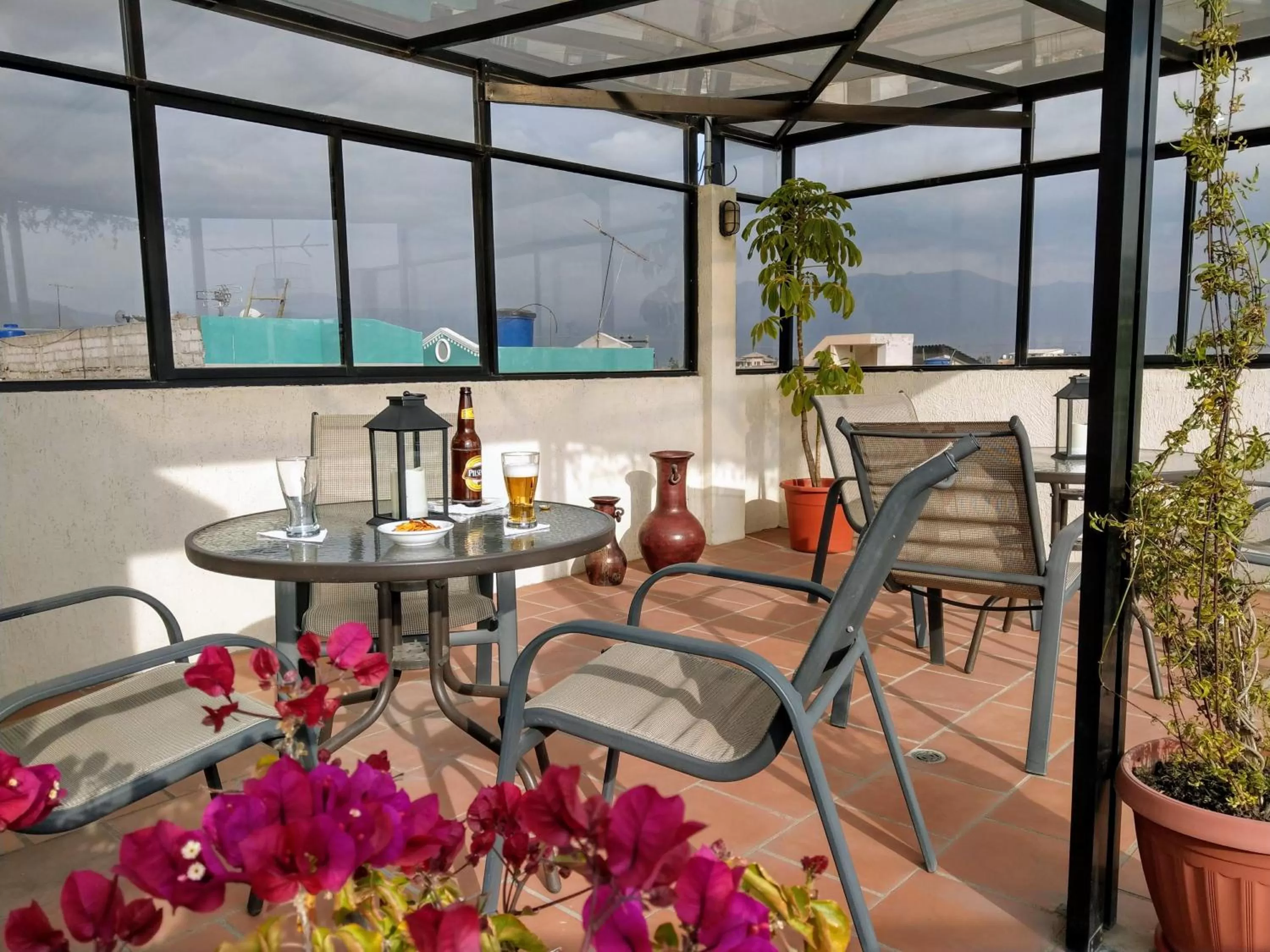 Balcony/Terrace in Hotel Rincon Aleman