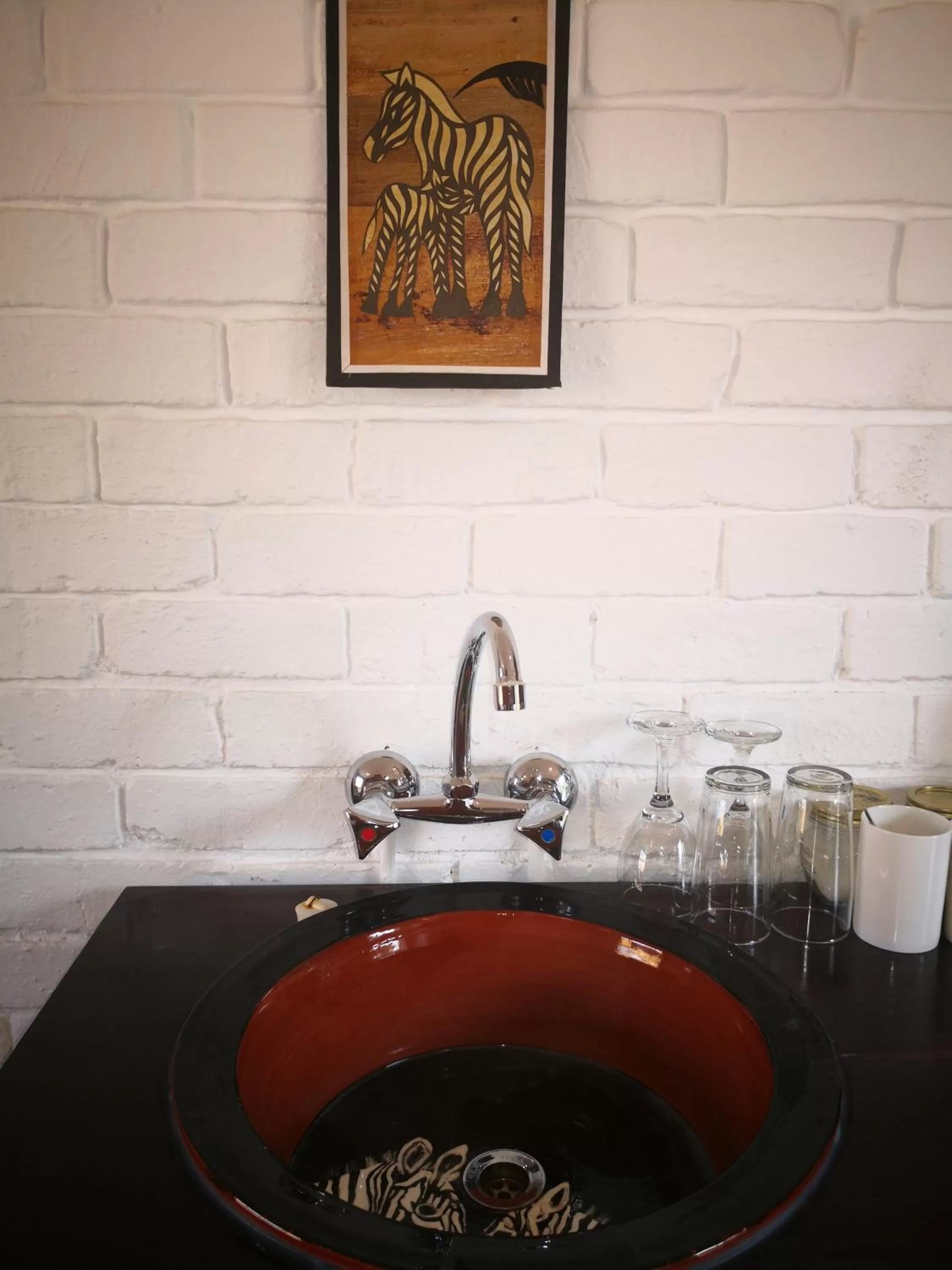 Kitchen or kitchenette in 3 Brothers B&B