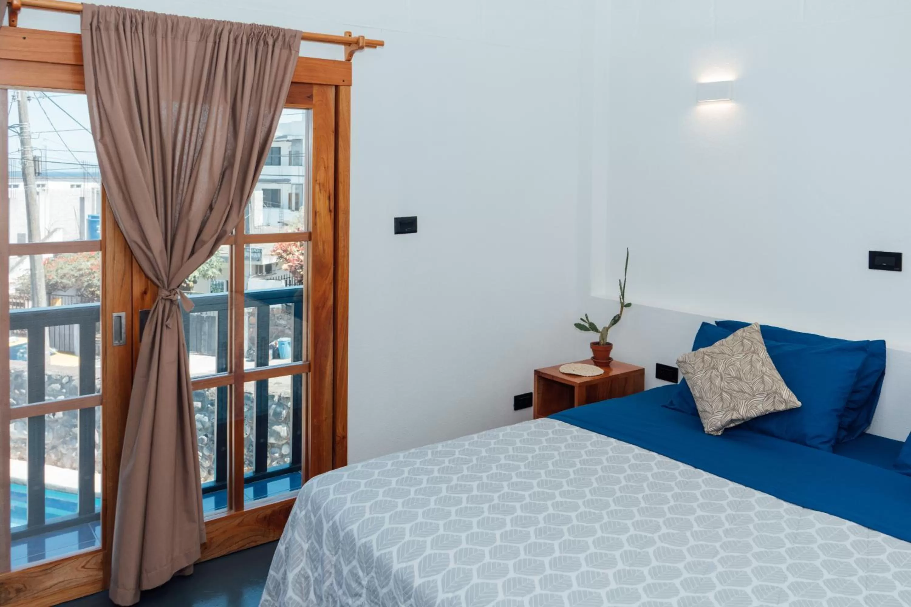 Bed in Hotel Pimampiro