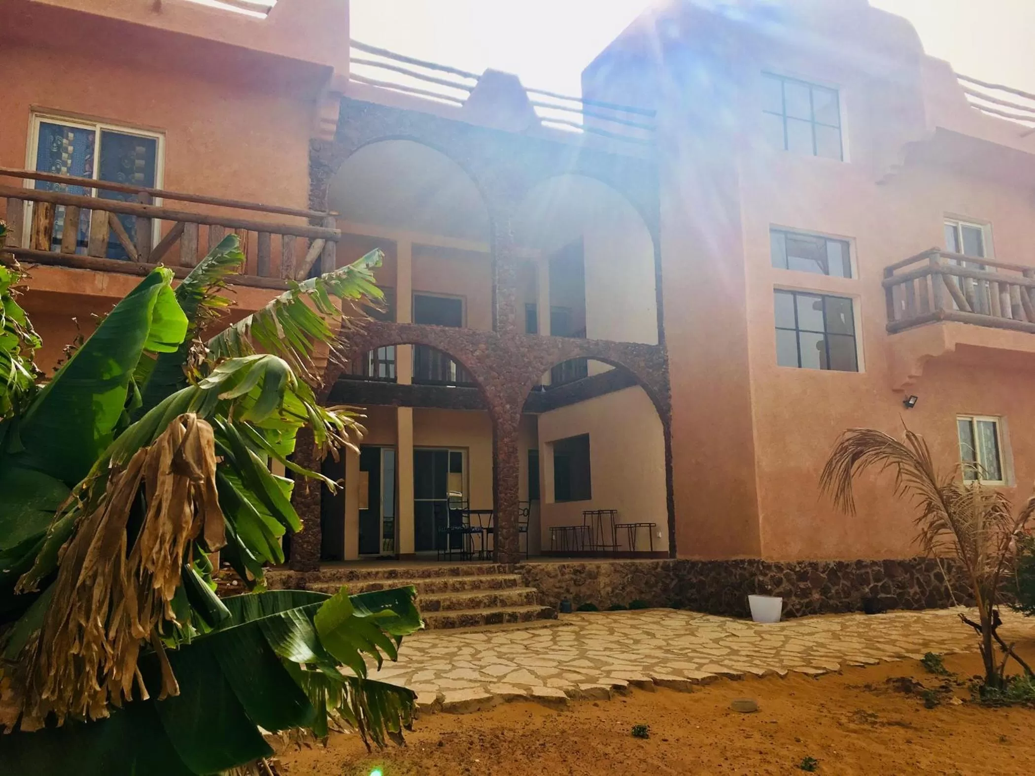 Facade/entrance in Ker Lep Jamm - Chez Moussa et Cinzia