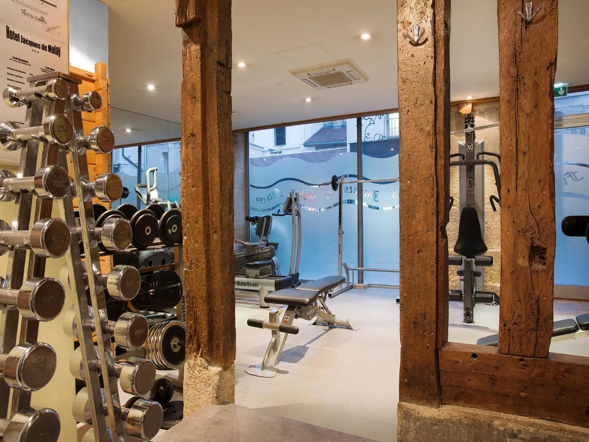 Fitness centre/facilities in Hôtel Jacques de Molay - Fitness & Sauna