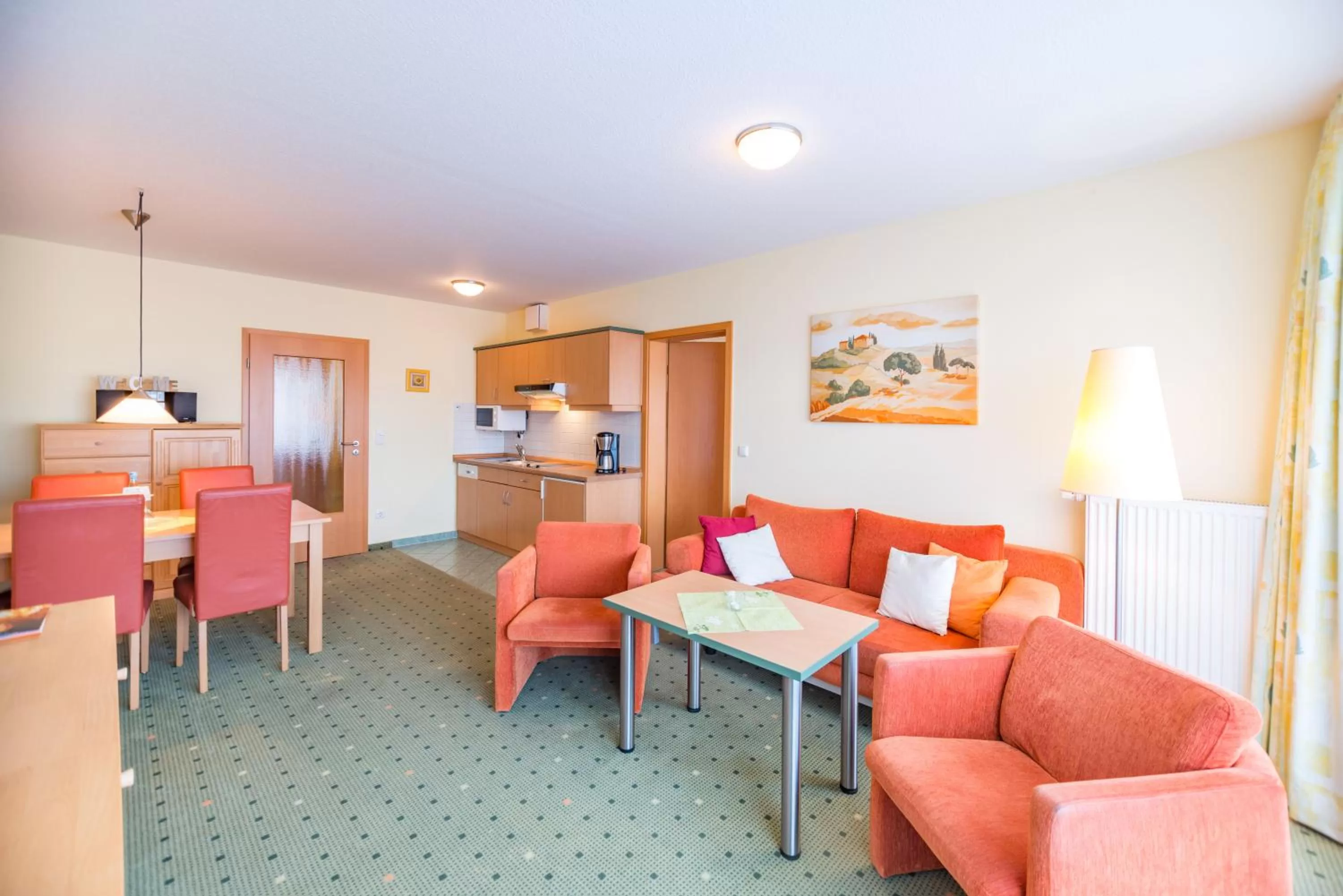Photo of the whole room, Seating Area in Am Weststrand Apartmenthaus Waldeck