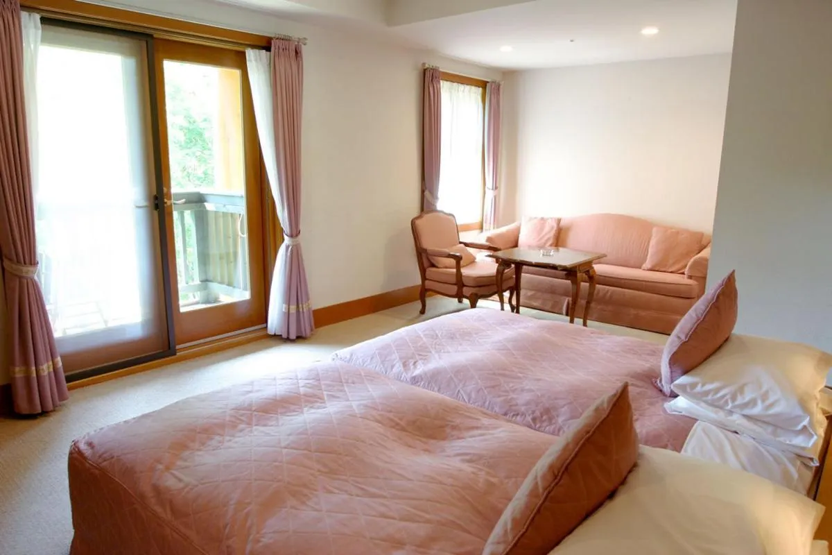 Photo of the whole room, Bed in Chuzenji Kanaya Hotel