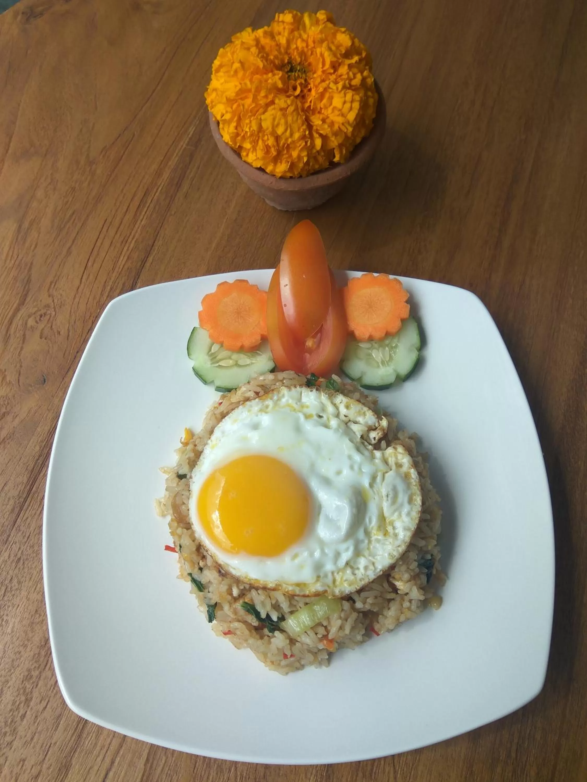 Breakfast in The Hidden Bali Inn