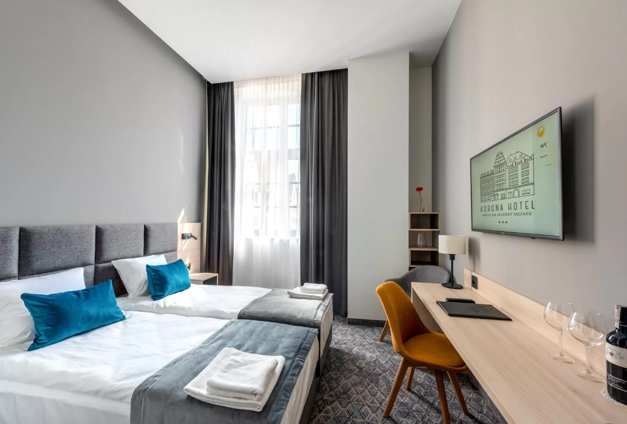 Bed in Korona Gold - Korona Hotel Wrocław