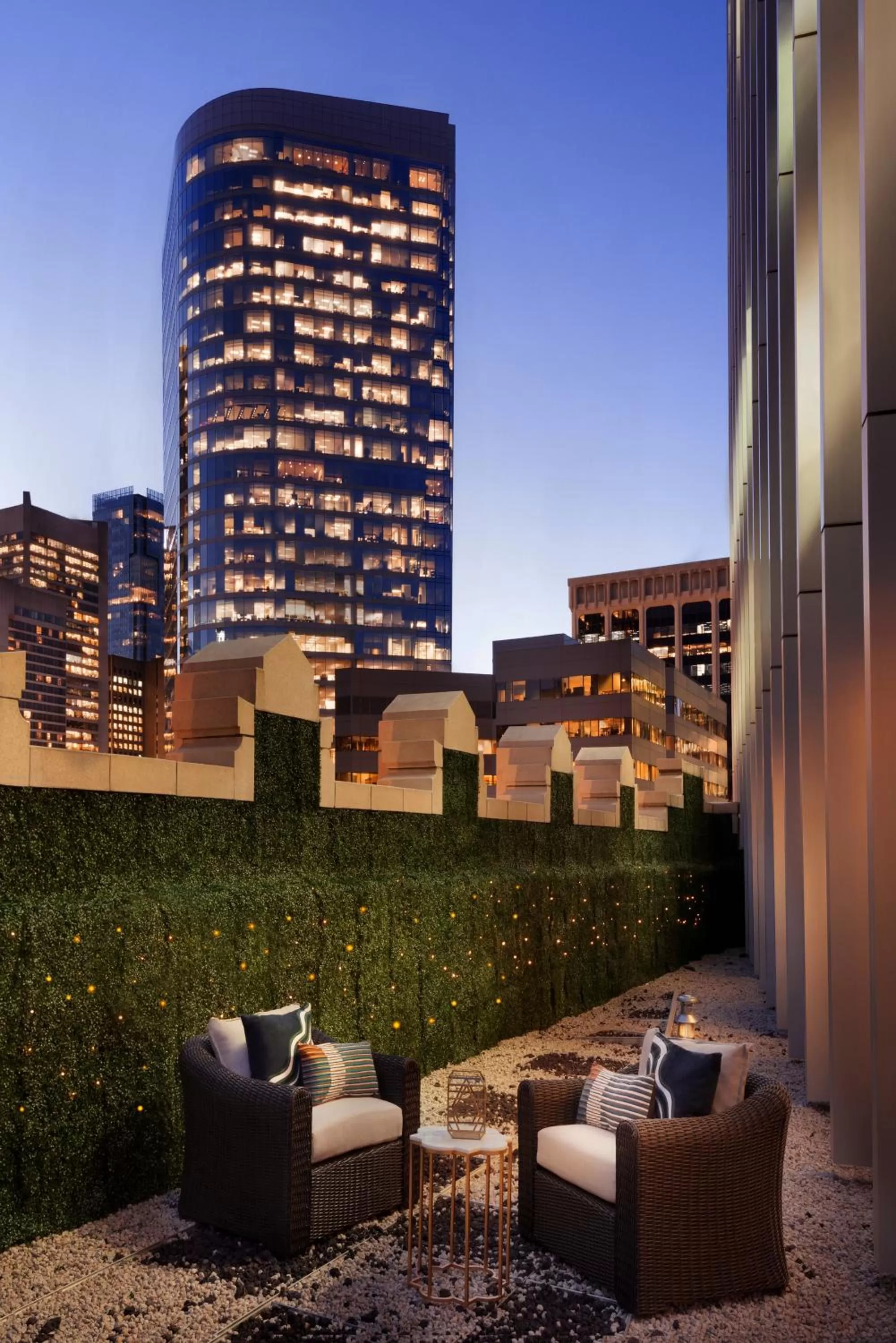 Patio in EXchange Hotel Vancouver