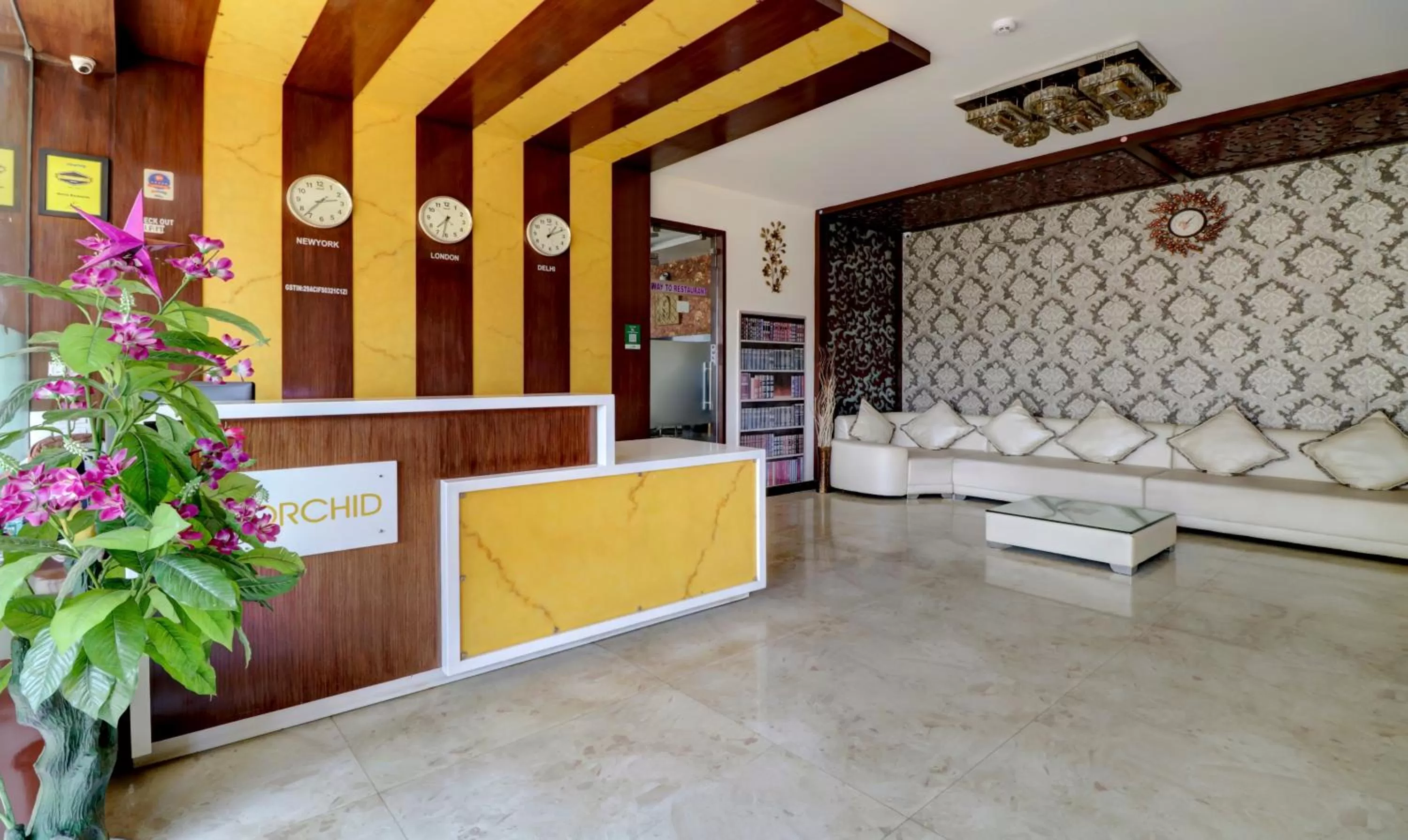 Lobby/Reception in Treebo Trend Orchid MG Road