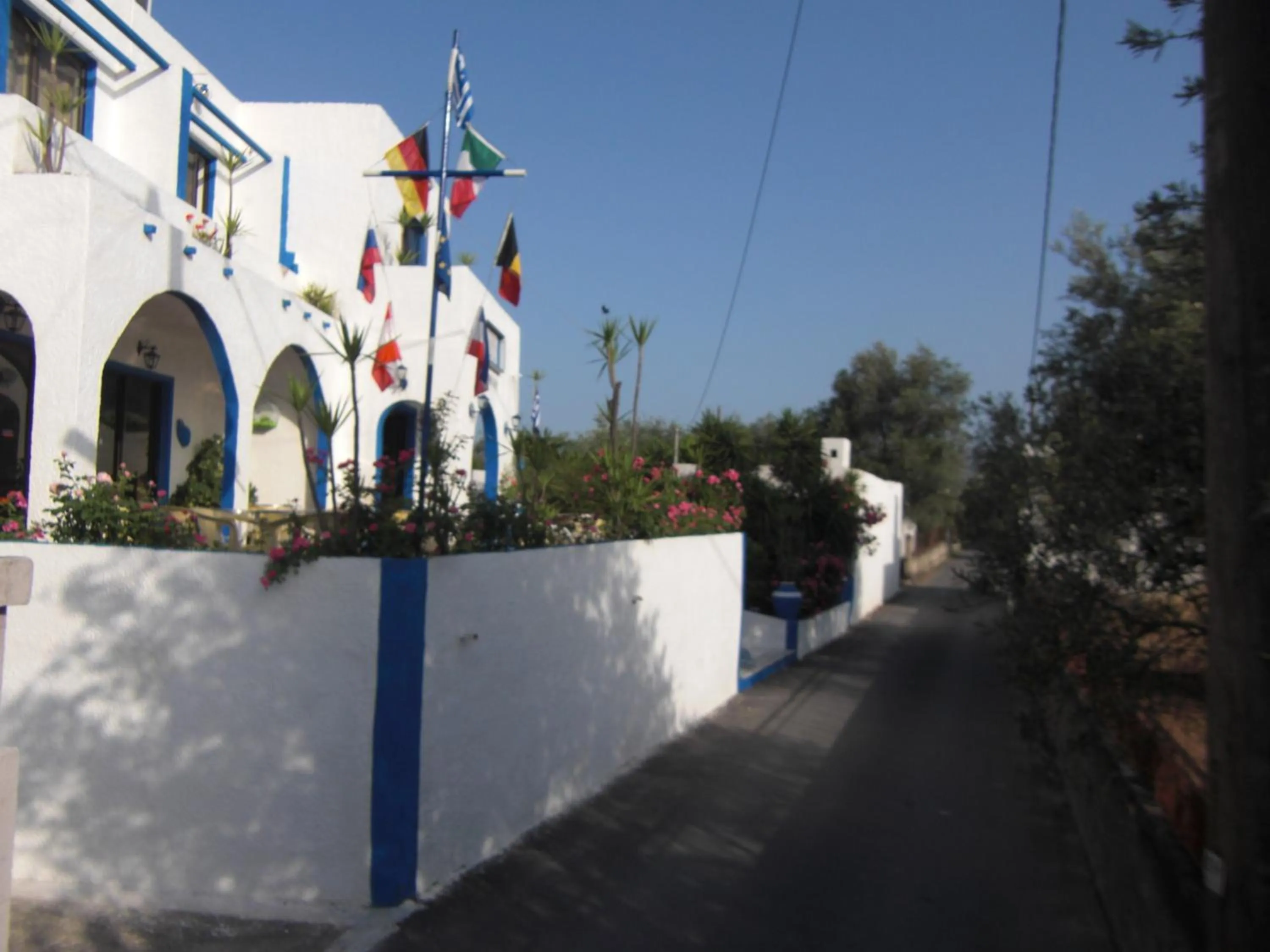 Facade/entrance in Anthula Sun