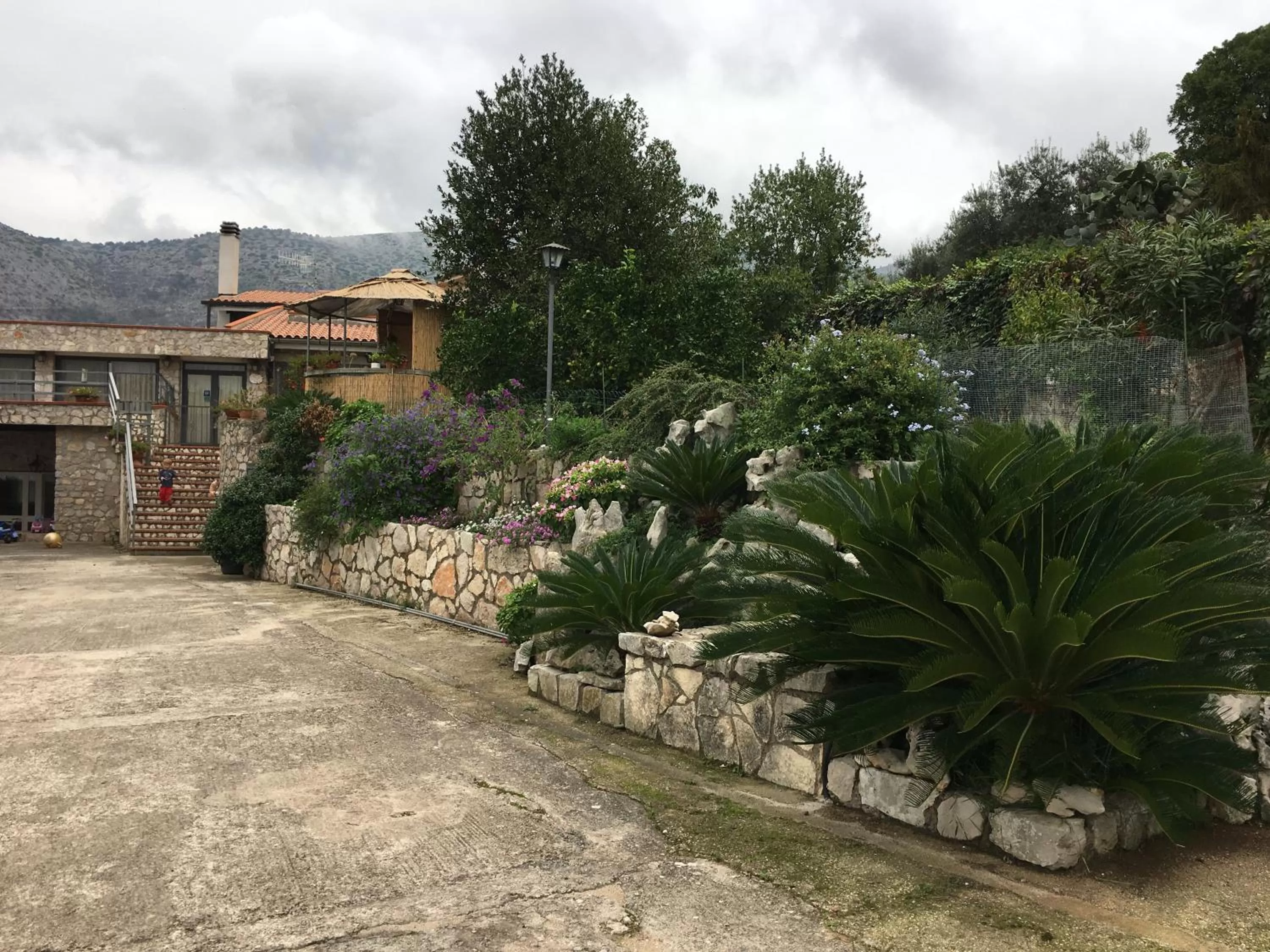 Garden in B&B La Vecchia Scuola