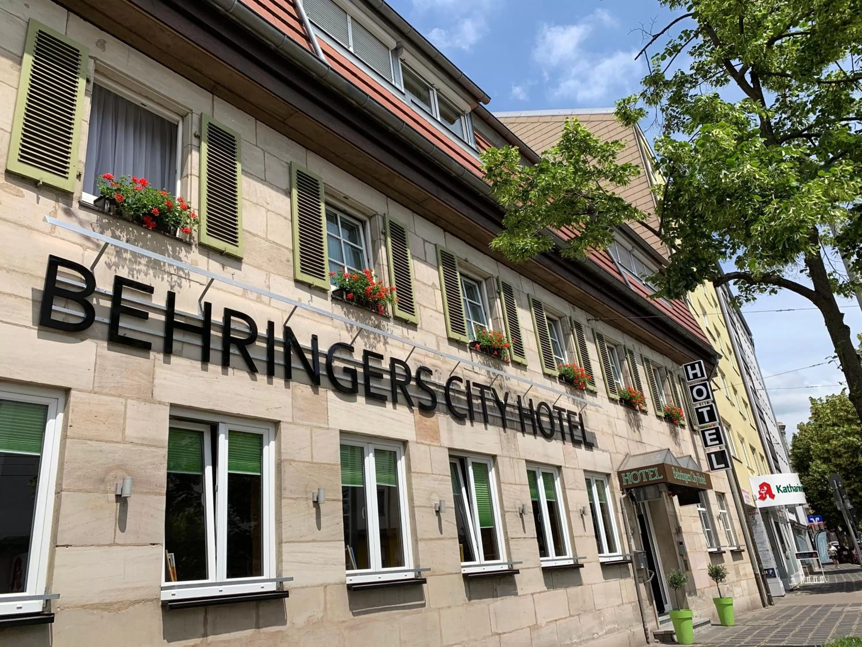 Property building in Behringers City Hotel Nürnberg