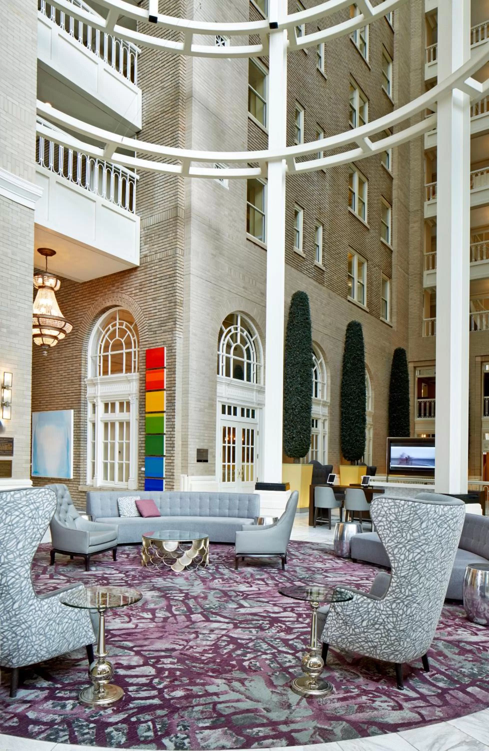 Seating area in The Georgian Terrace