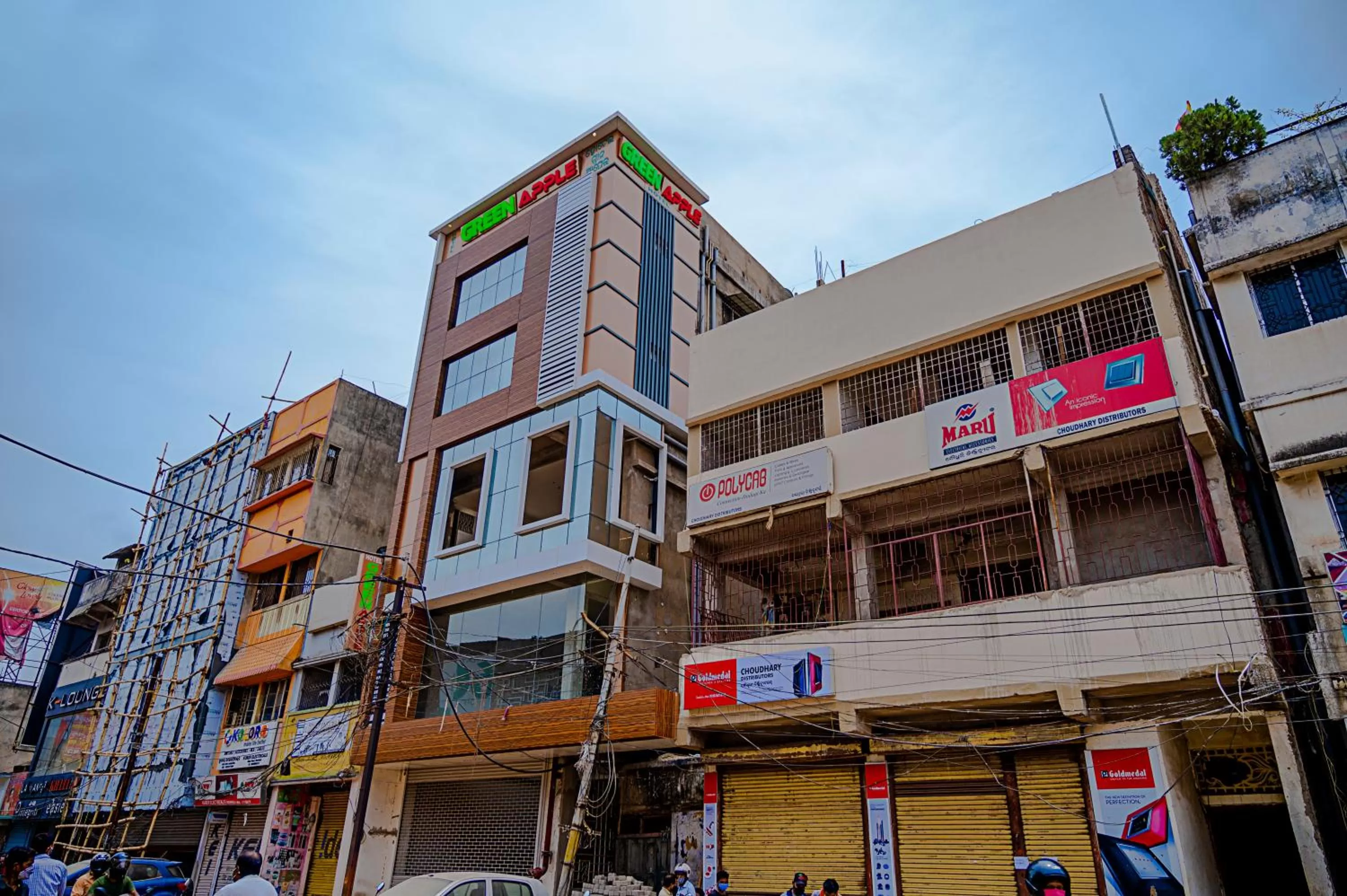 Property building in Hotel Green Apple