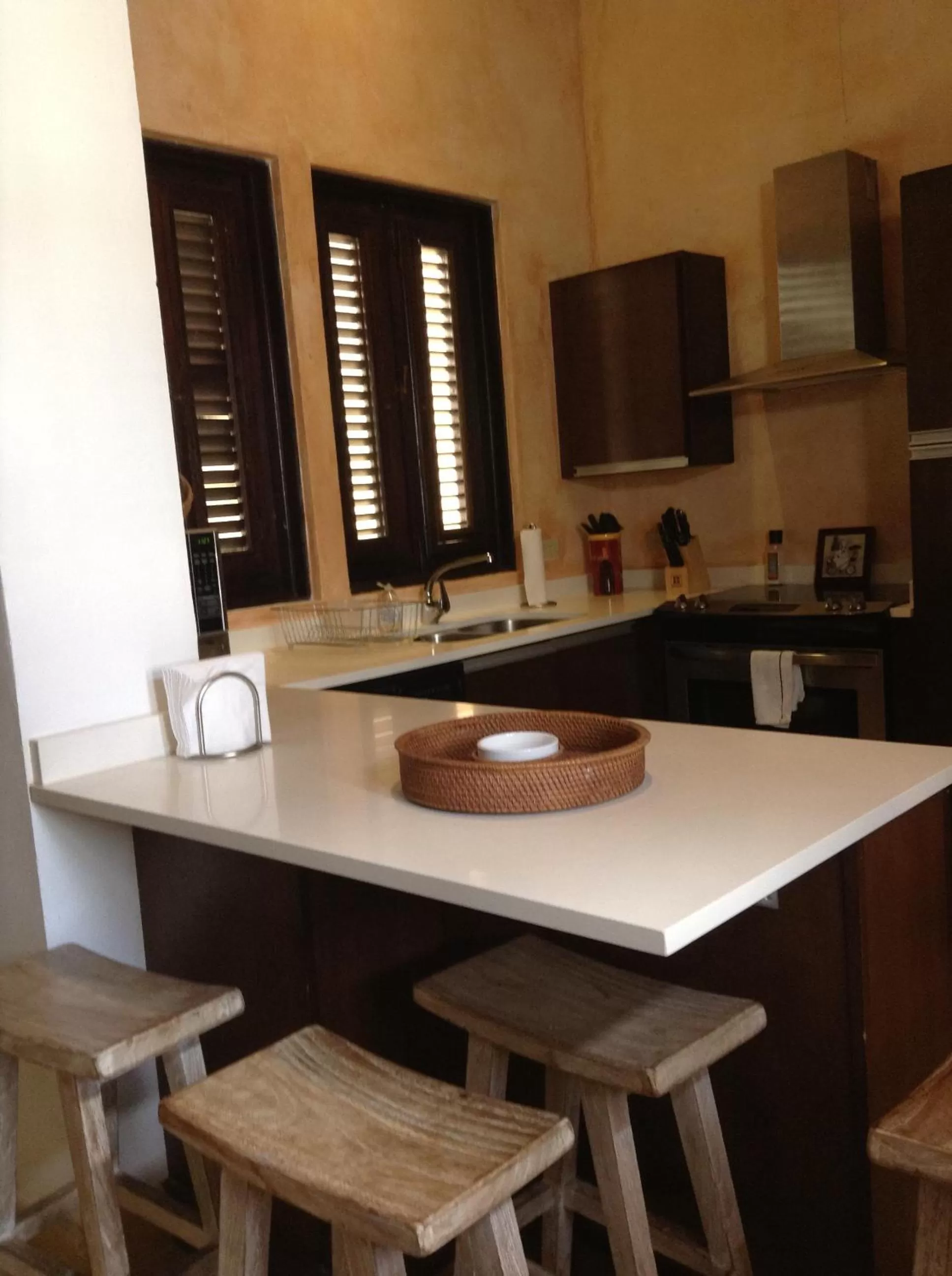 Kitchen or kitchenette in La Terraza de San Juan