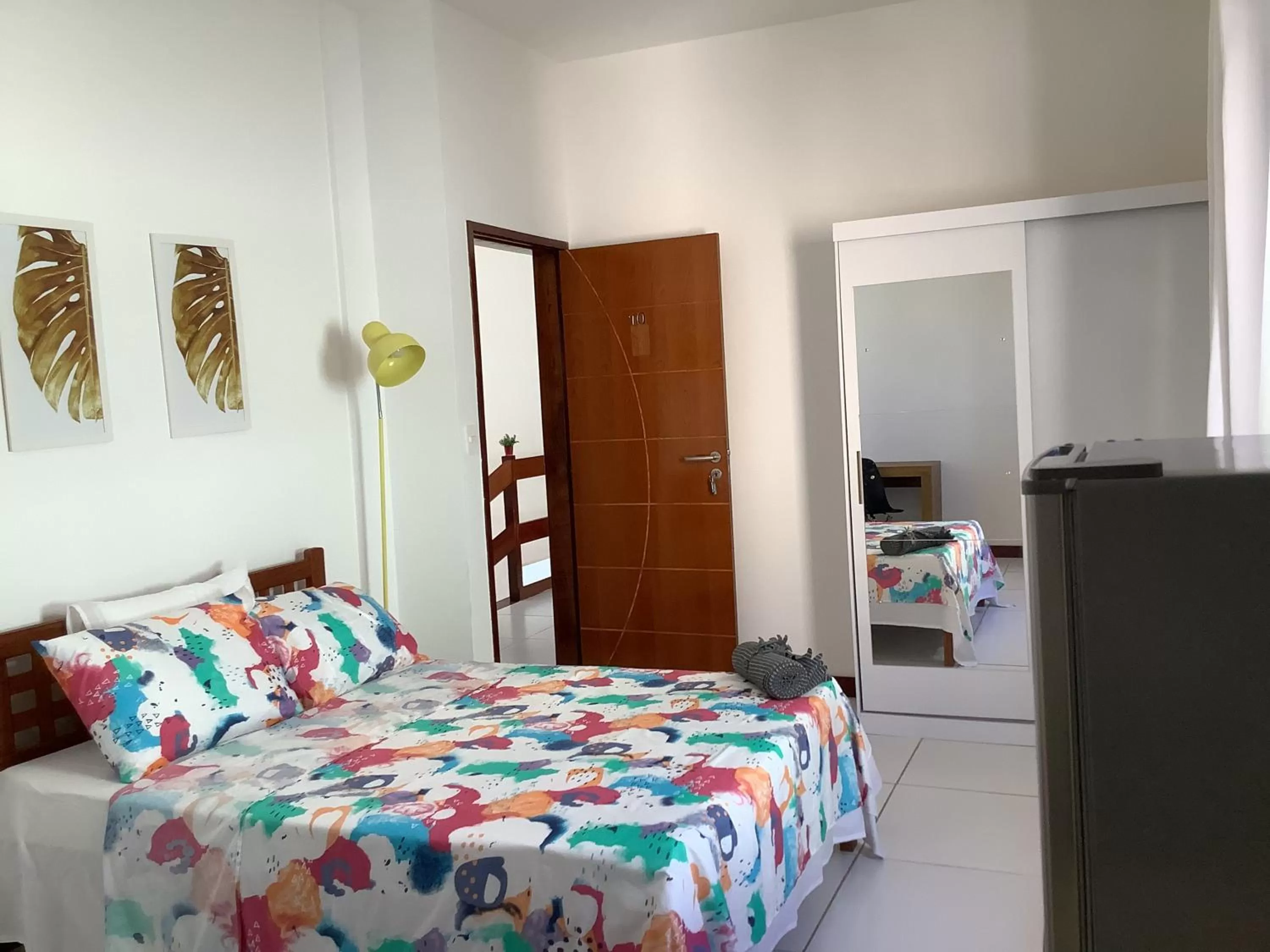 Bed in Pousada Villa Encantada LGBTQIAPlus