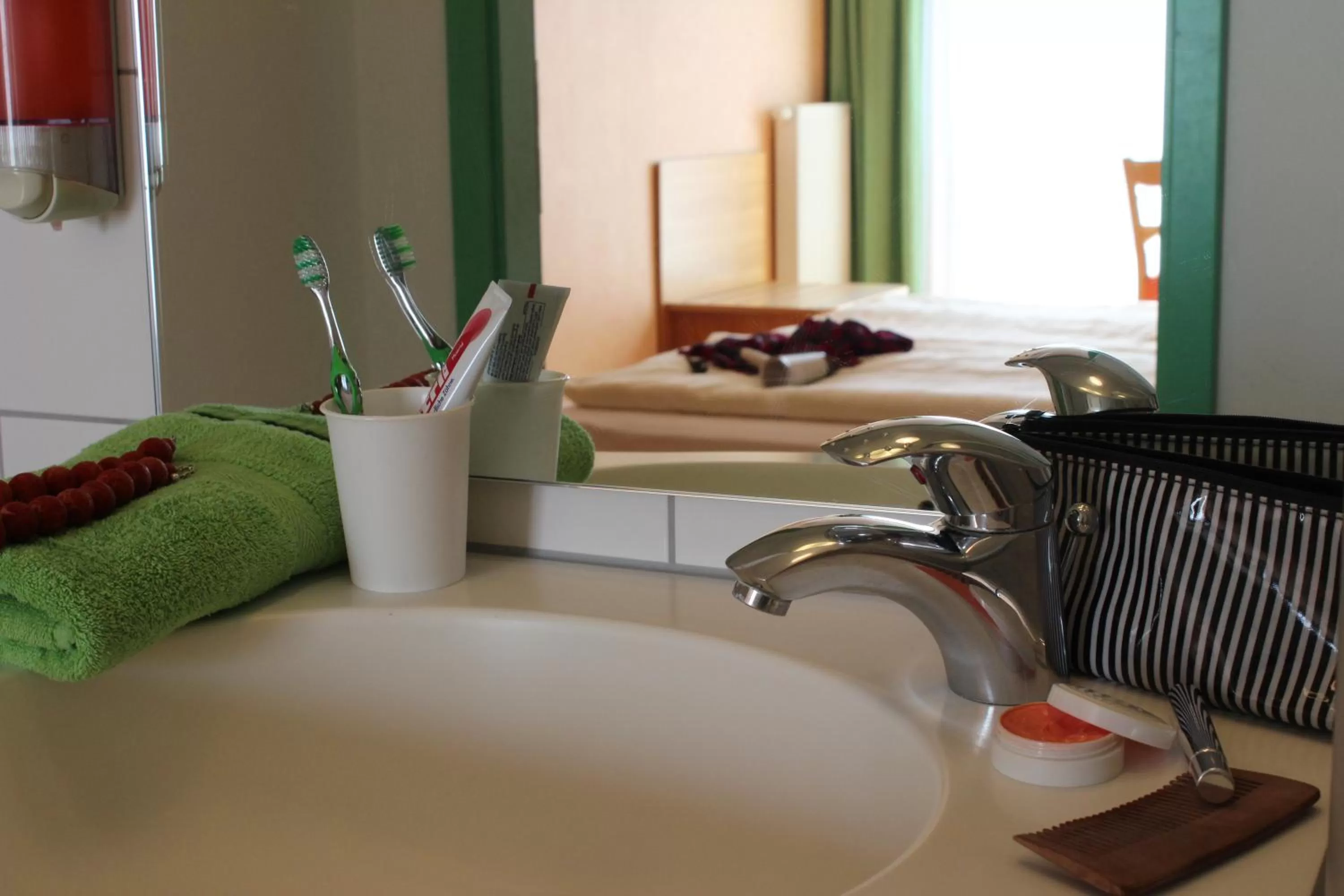 Bathroom in An der Persiluhr Stadt-gut-Hotel