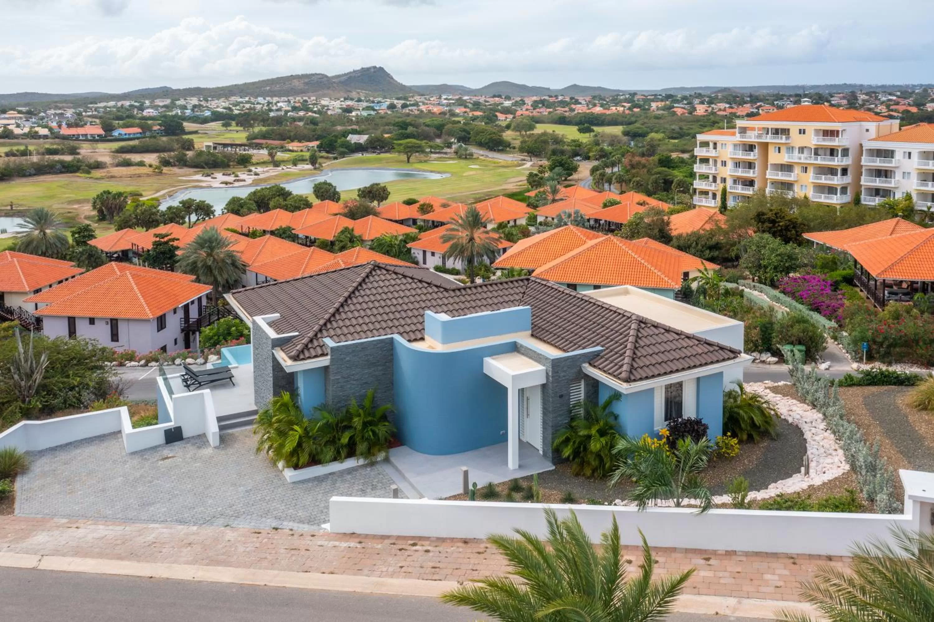 Bird's eye view in Blue Bay Curaçao Golf & Beach Resort