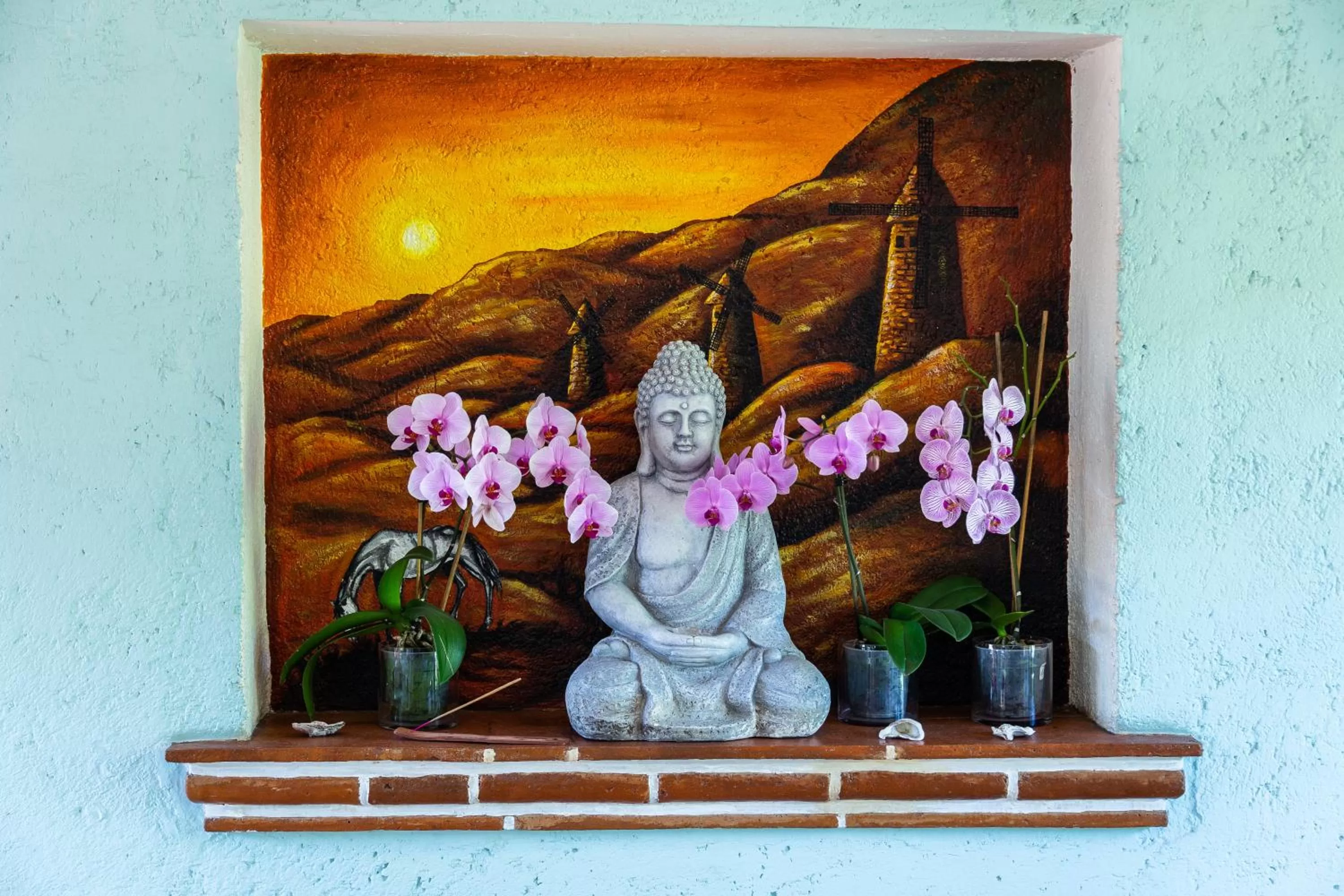 Decorative detail in Colibrí Turquesa