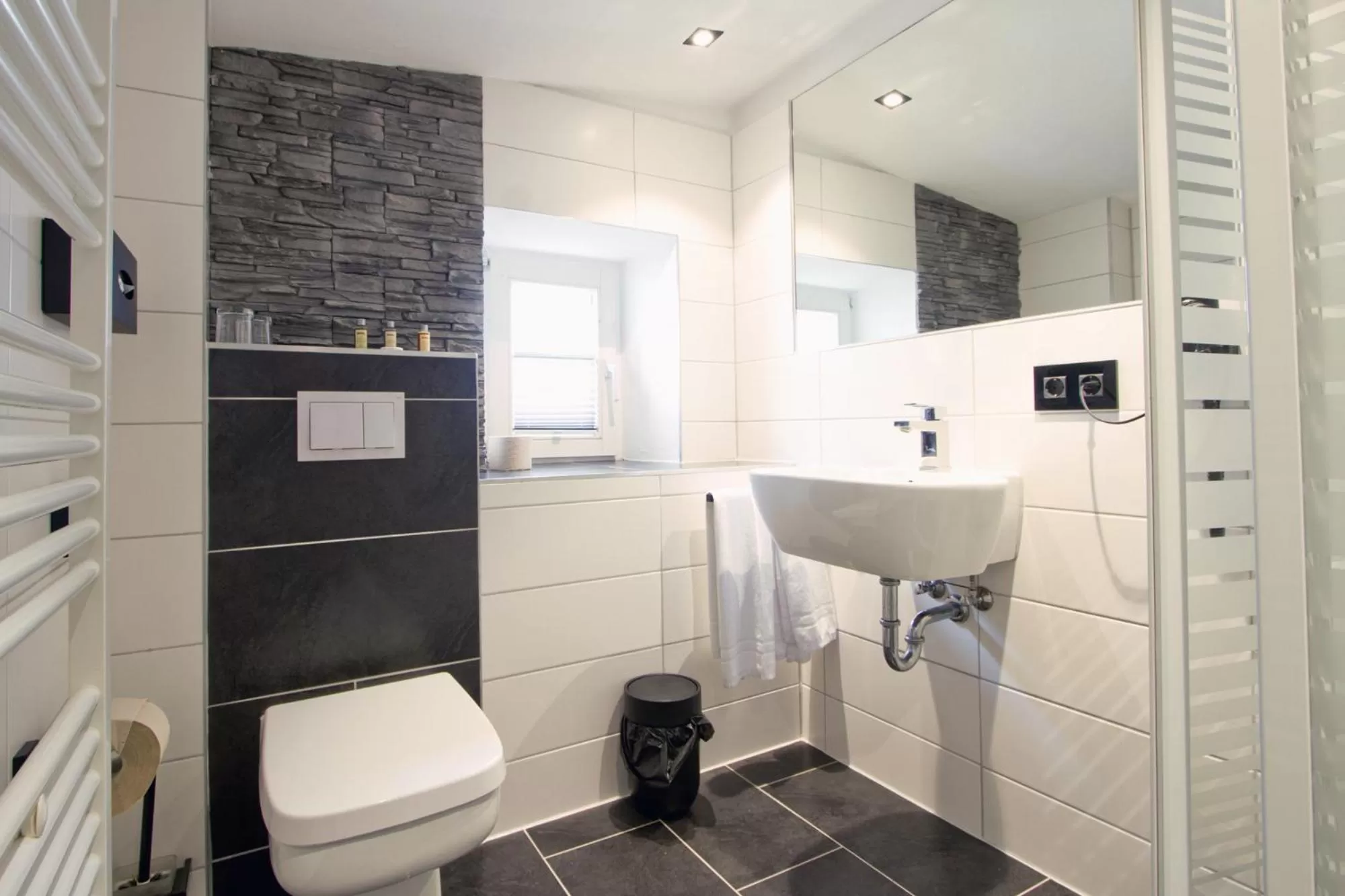 Shower in Hotel Schweriner Hof