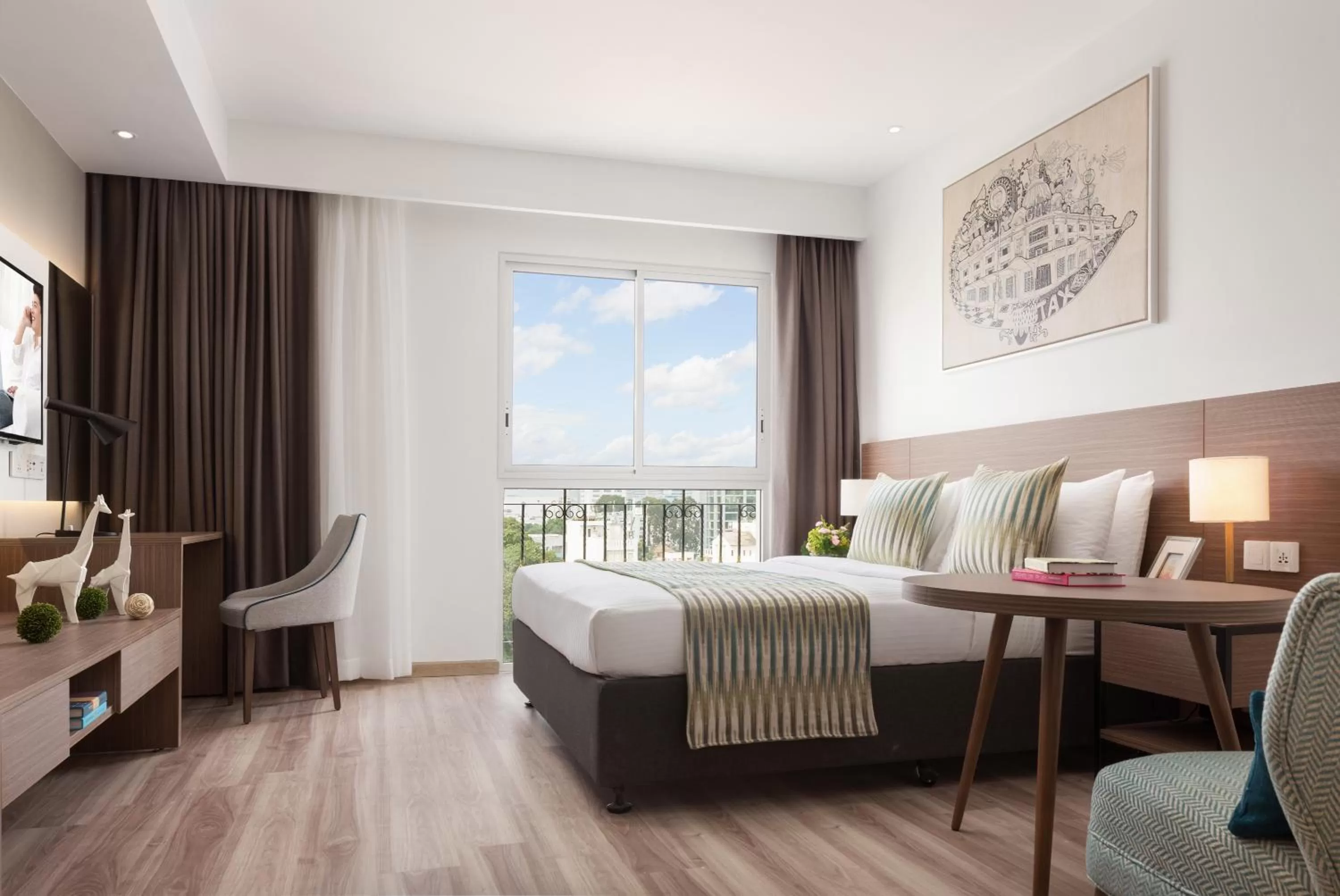 Deluxe Studio in T-Ritz Saigon Hotel & Apartment