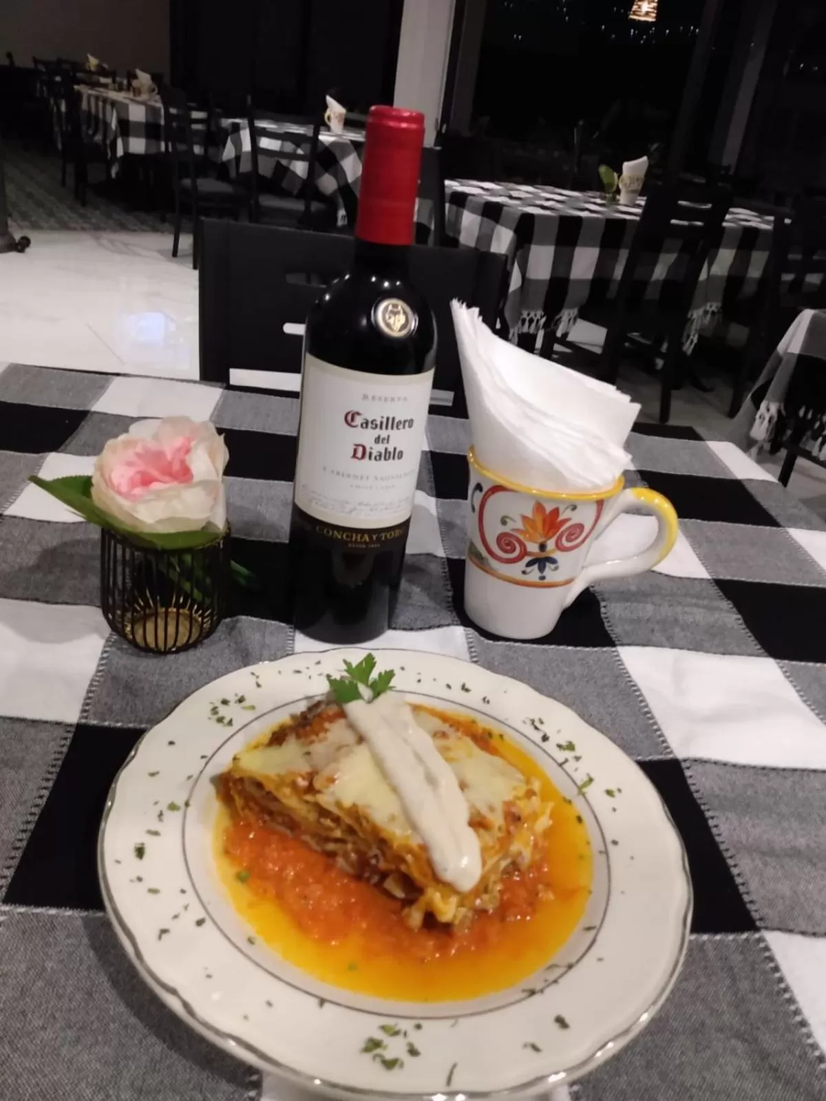 Dinner in Hotel Danini