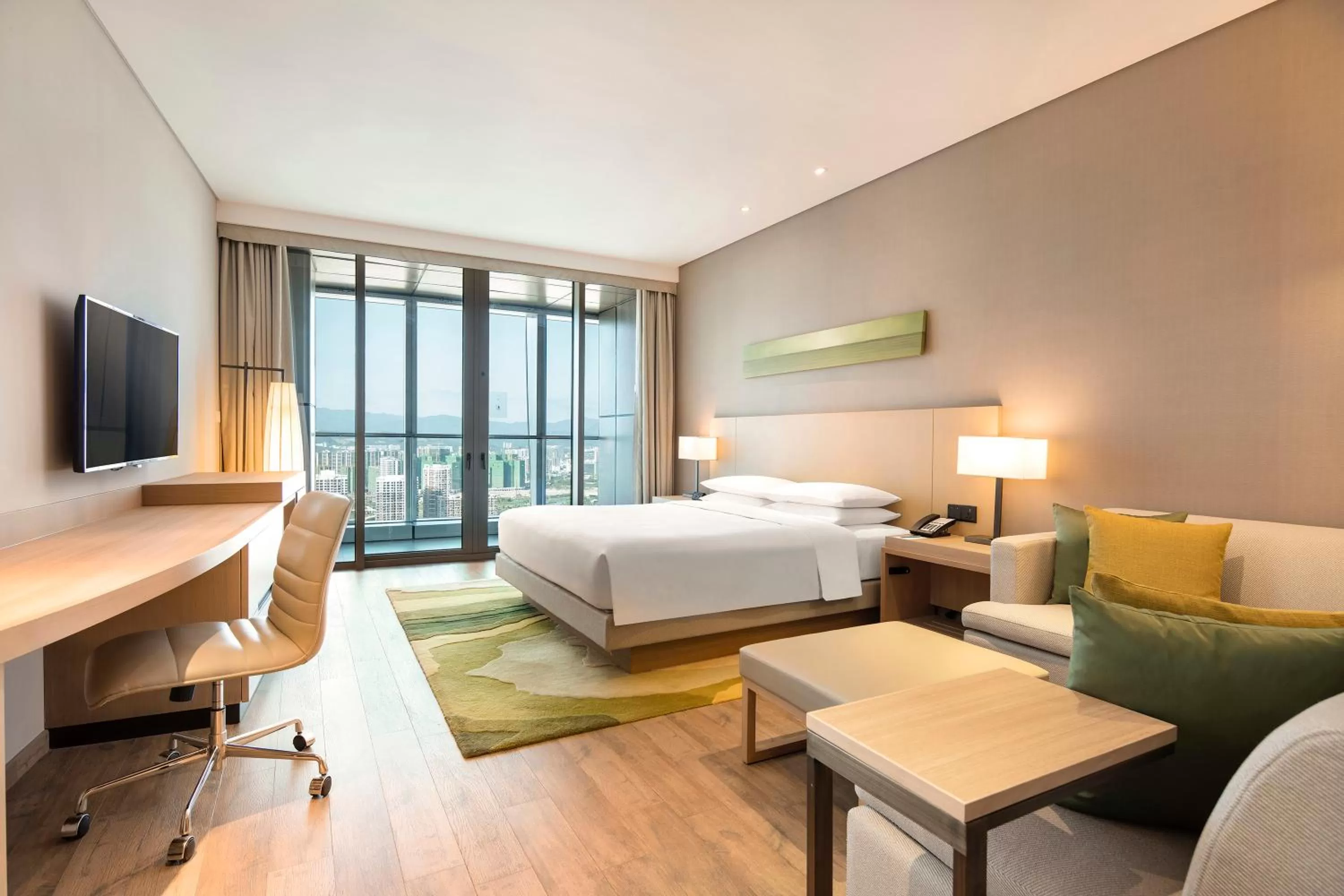 Photo of the whole room, Bed in Hyatt Place Sanya City Center