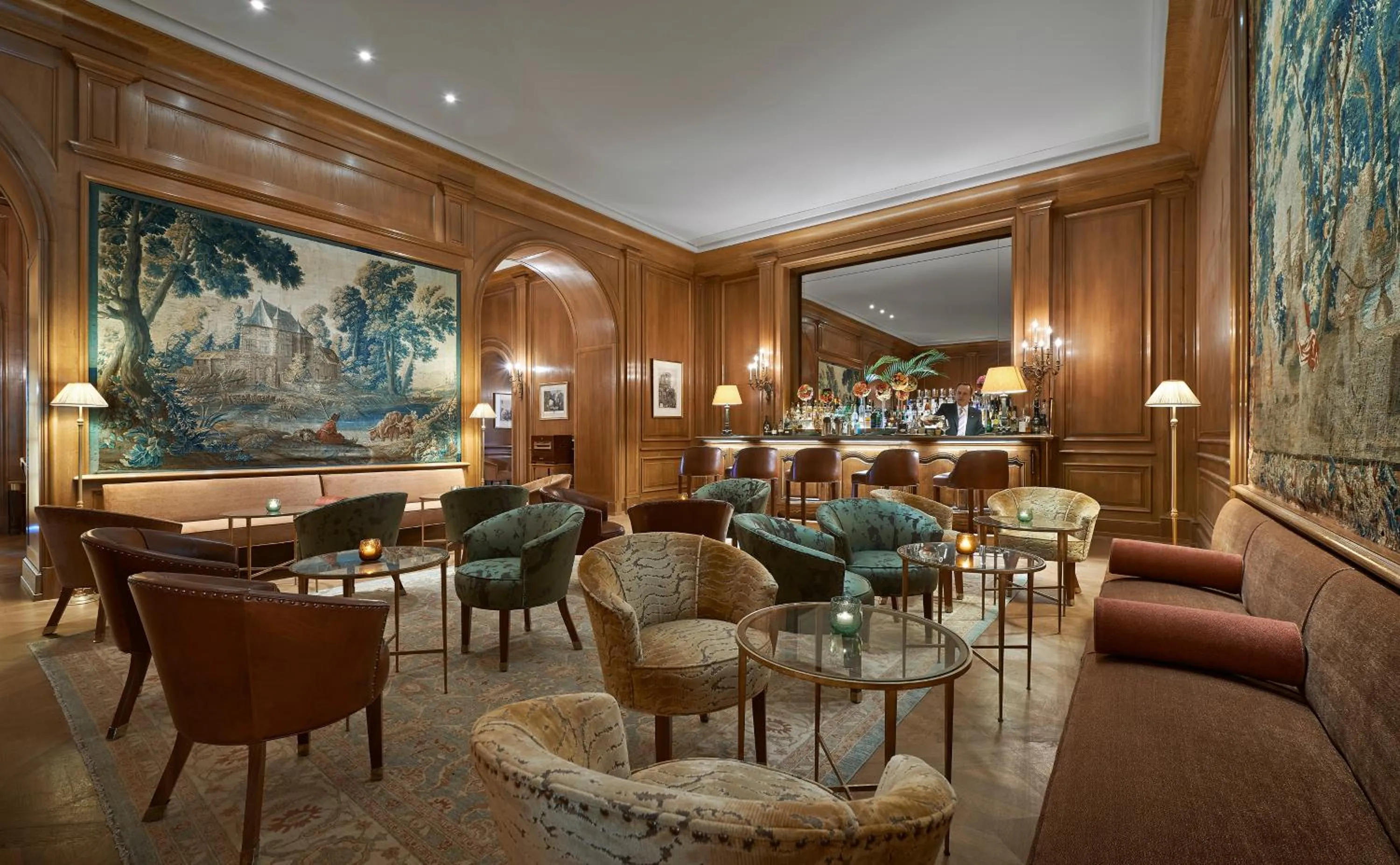 Lounge or bar in Château Saint-Martin & Spa, Oetker Hotels