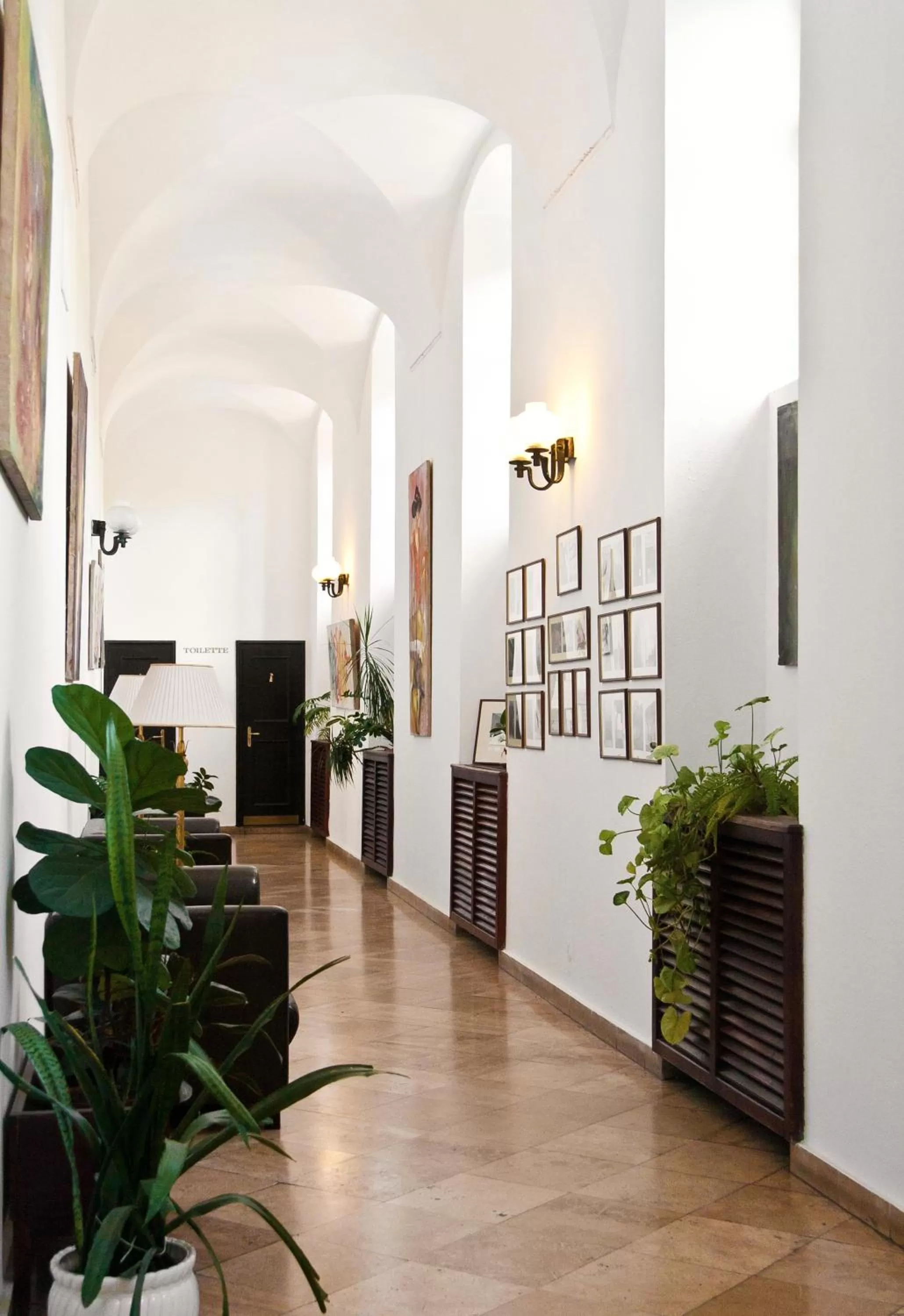 Lobby or reception in Hotel Klastrom