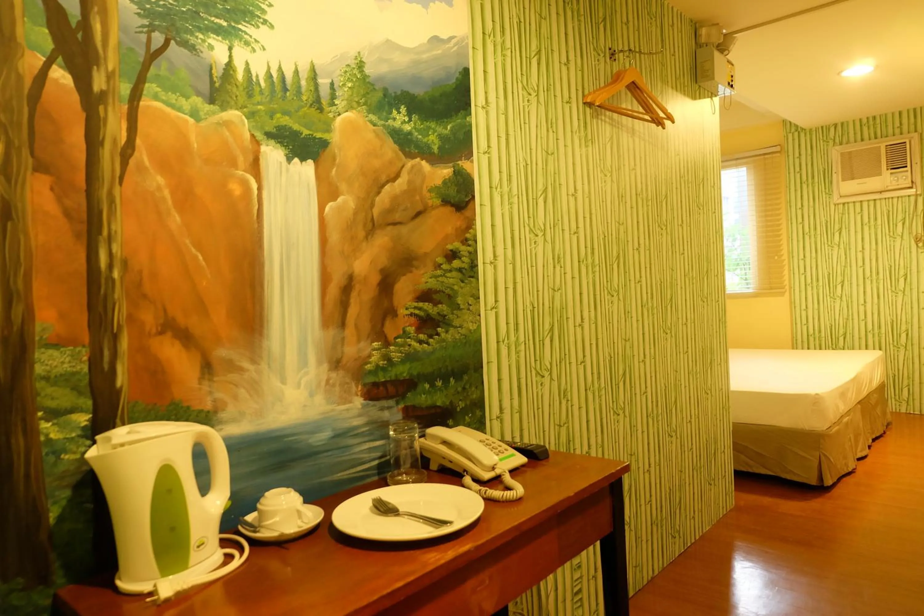 Bedroom, Bed in Spaces Hotel Makati