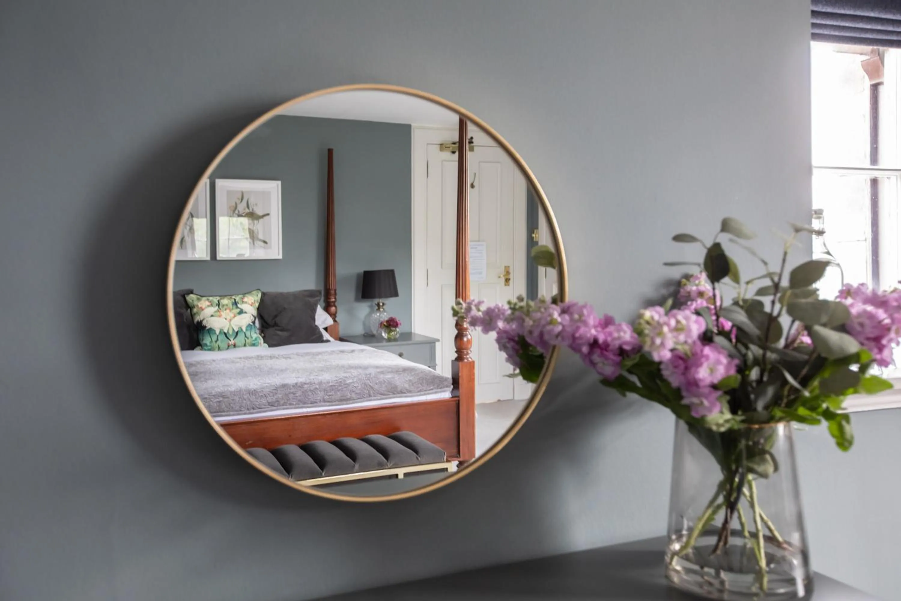 Bed in Cathedral House