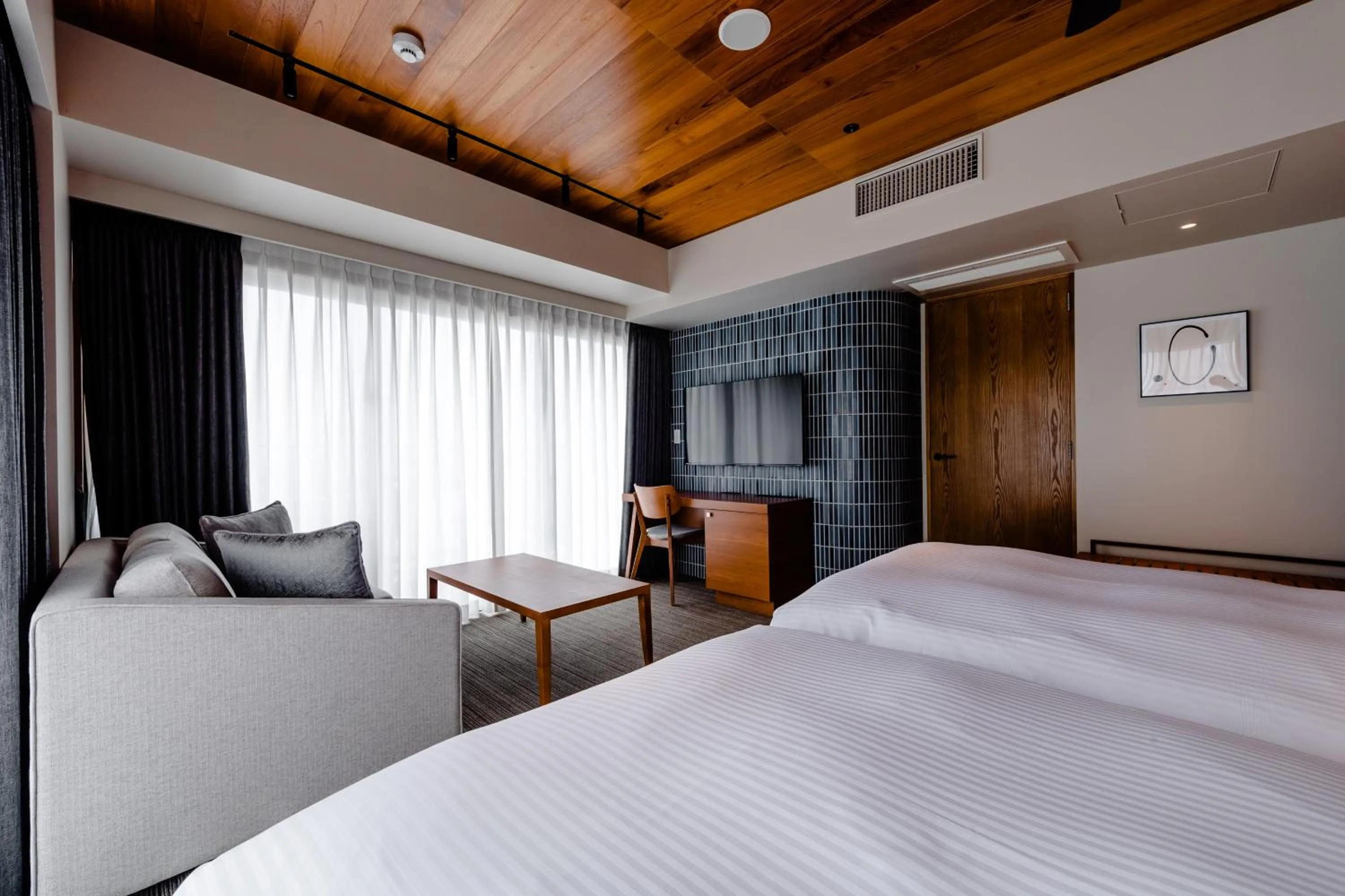 Bed in PROSTYLE TERRACE NAHA