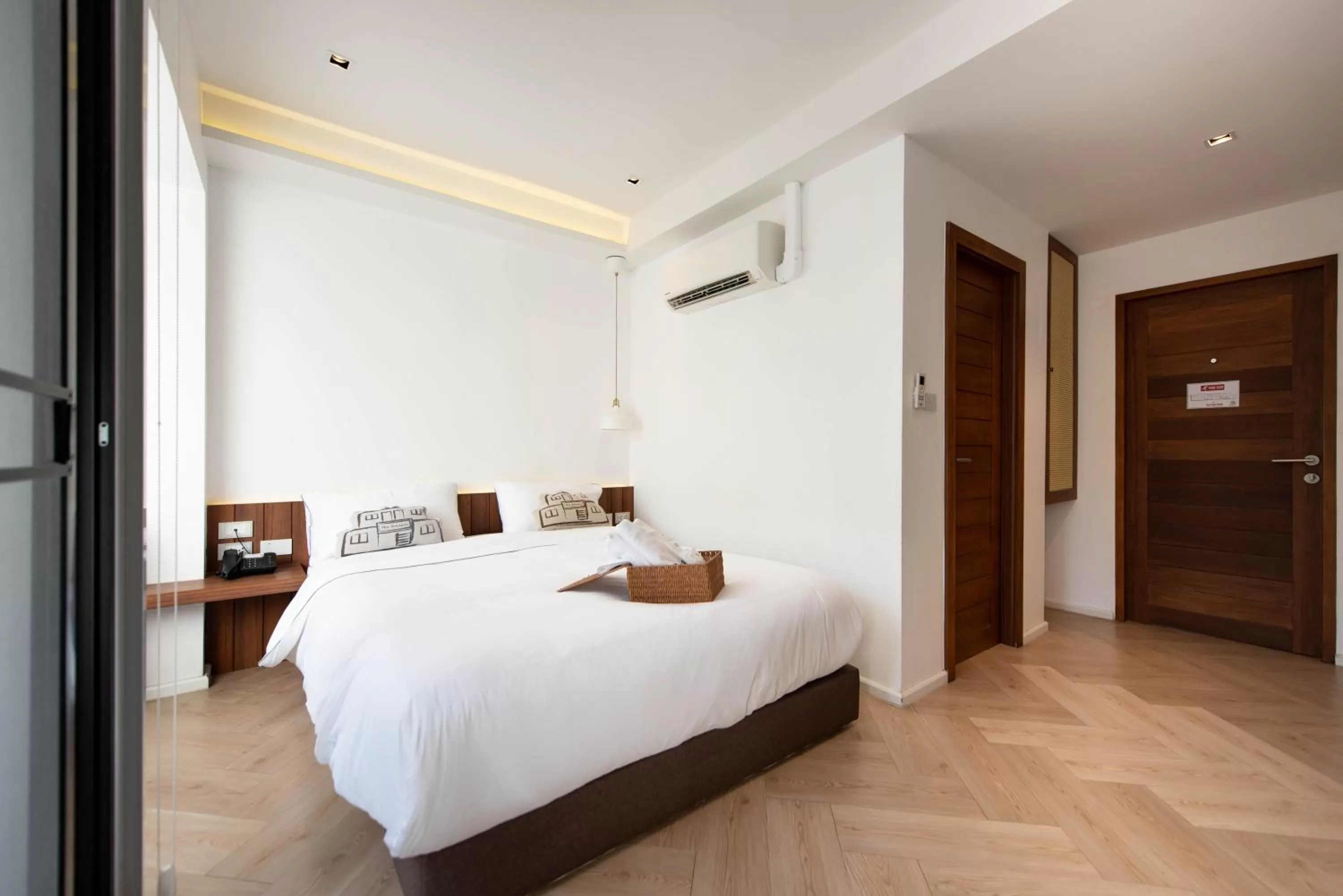 Bed in Botanic Service Room at Impact Muangthongthani - SHA Certified