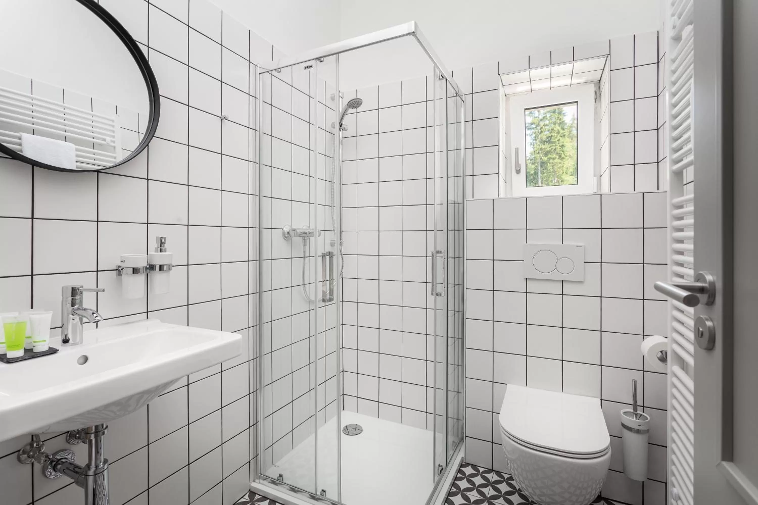 Bathroom in Hotel Orlík
