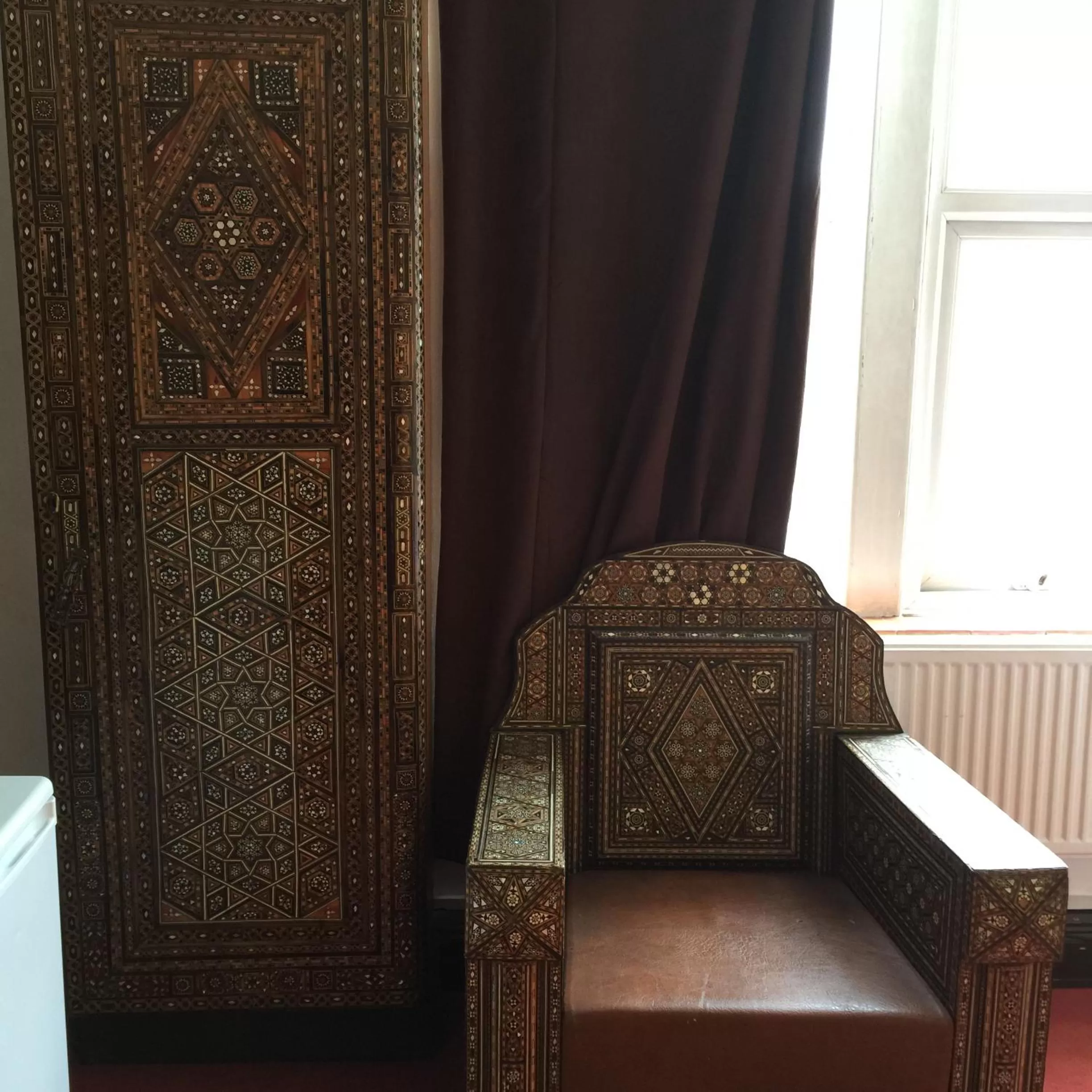 Seating area in The Jericho Hotel