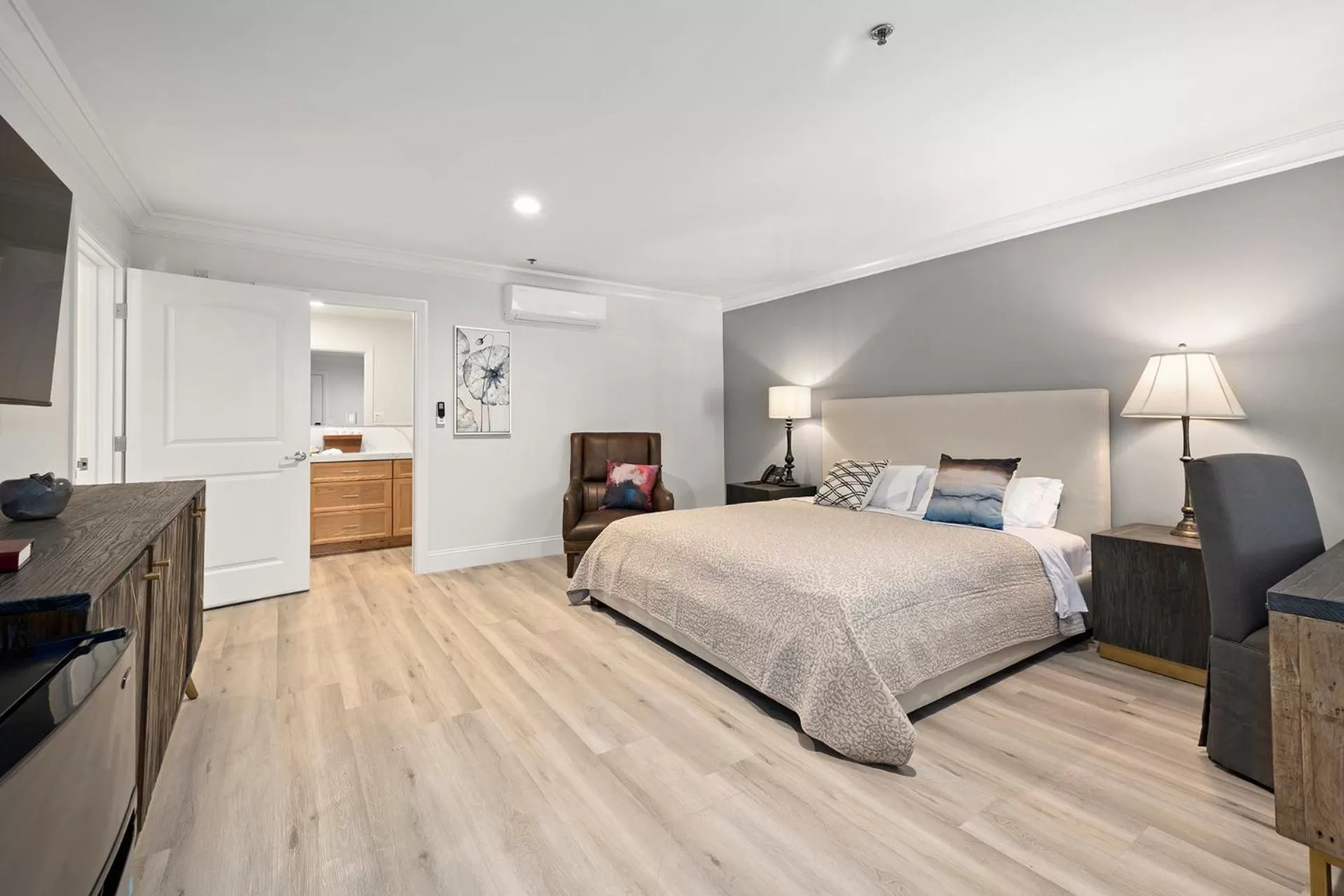 Bed in Hotel Huntington