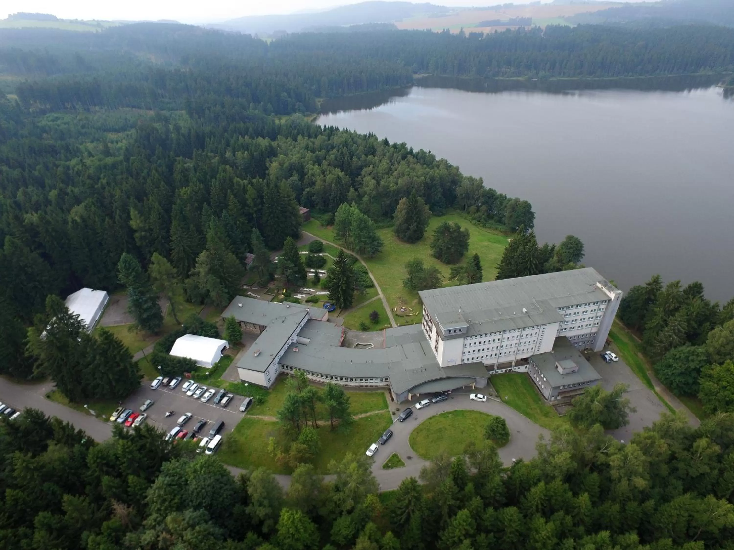 Bird's eye view in Hotel Medlov