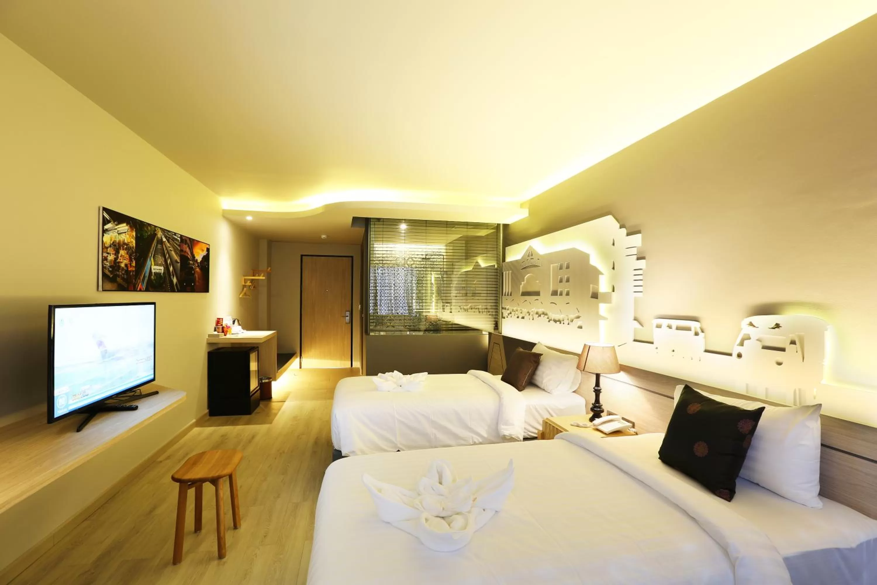 Bedroom, Bed in Hatyai Signature Hotel