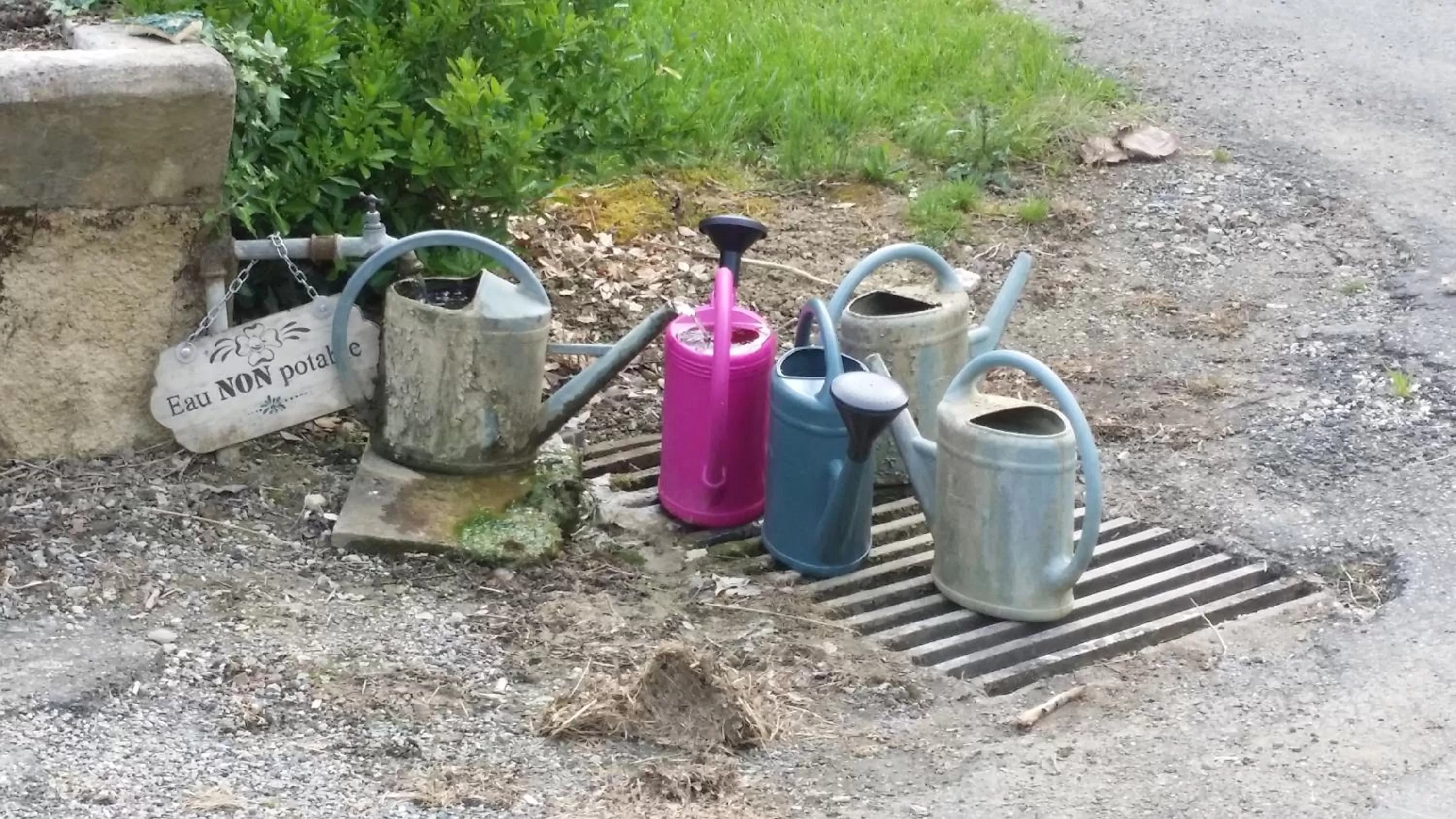 Garden in Chambre d'Hôtes Le Moulin d'Encor