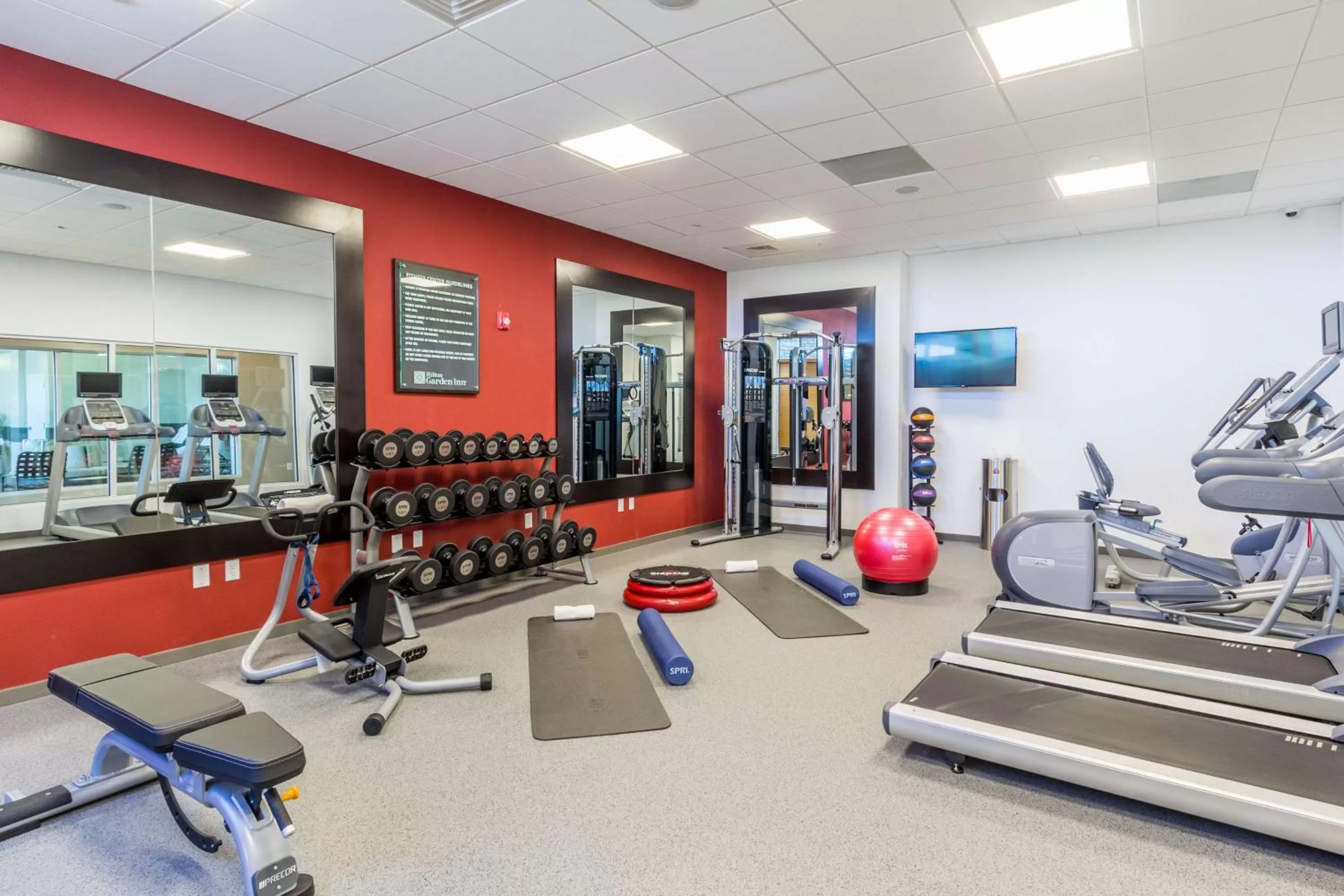 Fitness centre/facilities in Hilton Garden Inn Salina