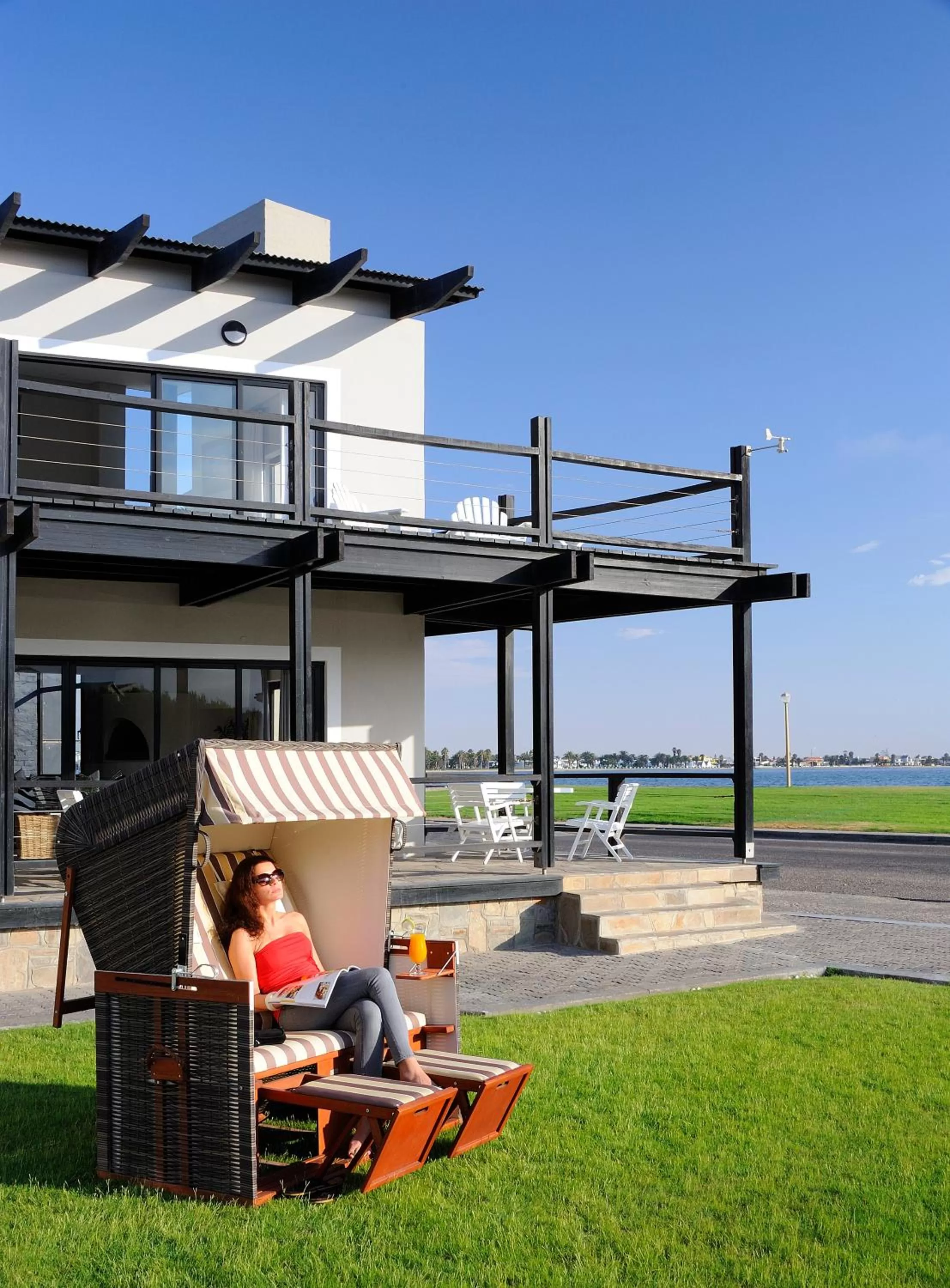 Patio in Oyster Box Guesthouse