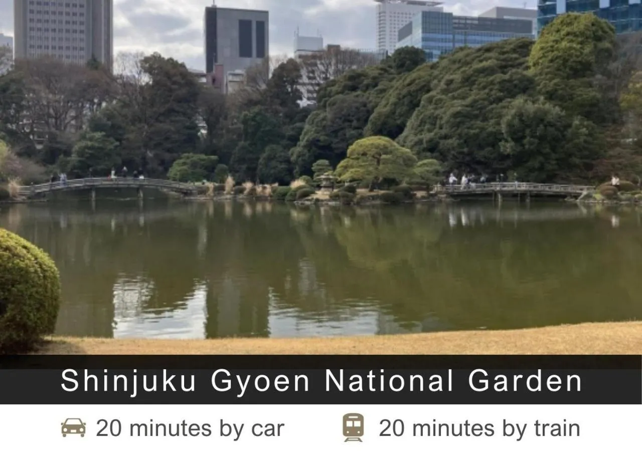 Nearby landmark in Tokyu Stay Shibuya