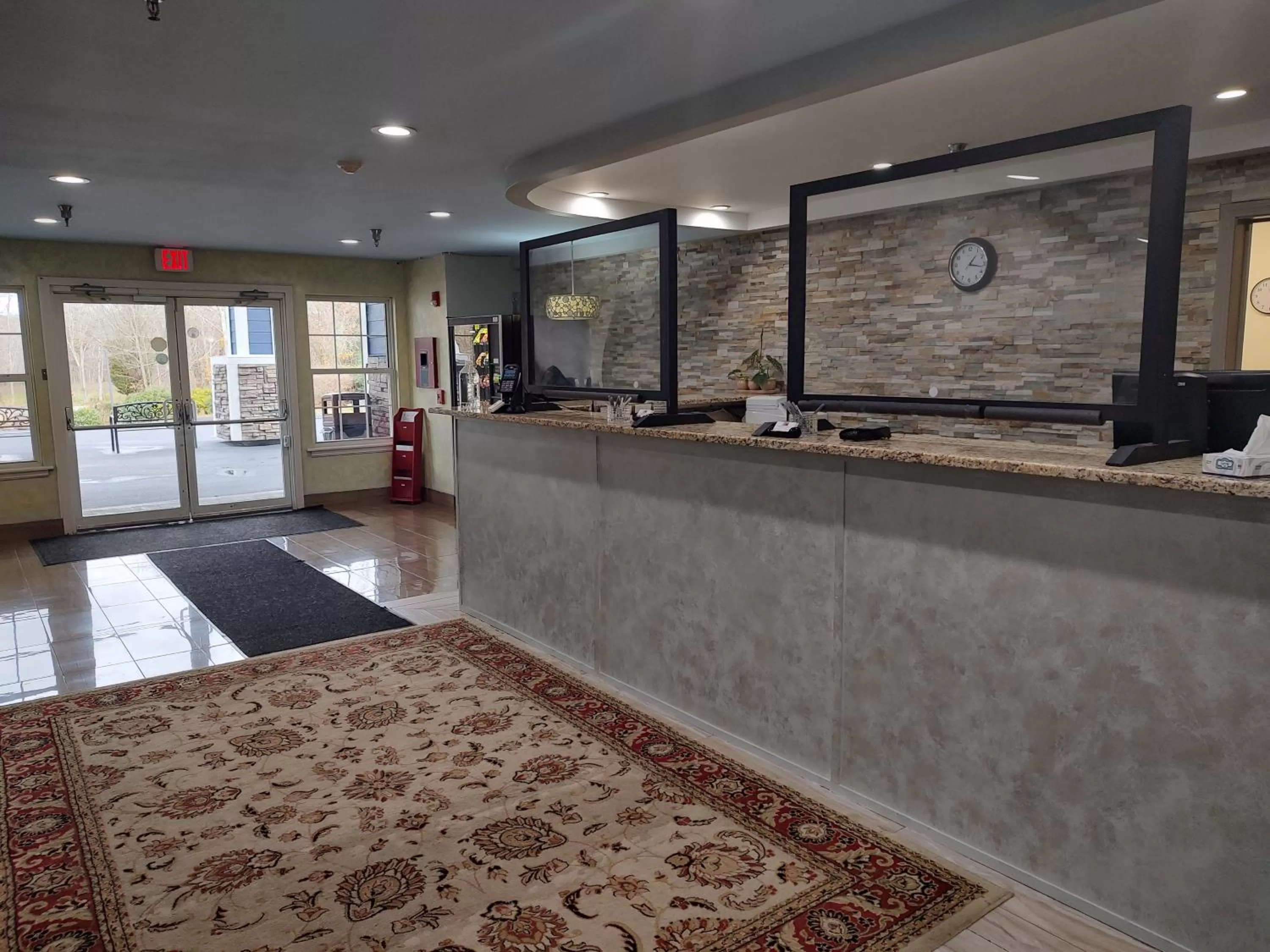 Lobby or reception in Hilltop Inn & Suites, near Foxwoods Casino