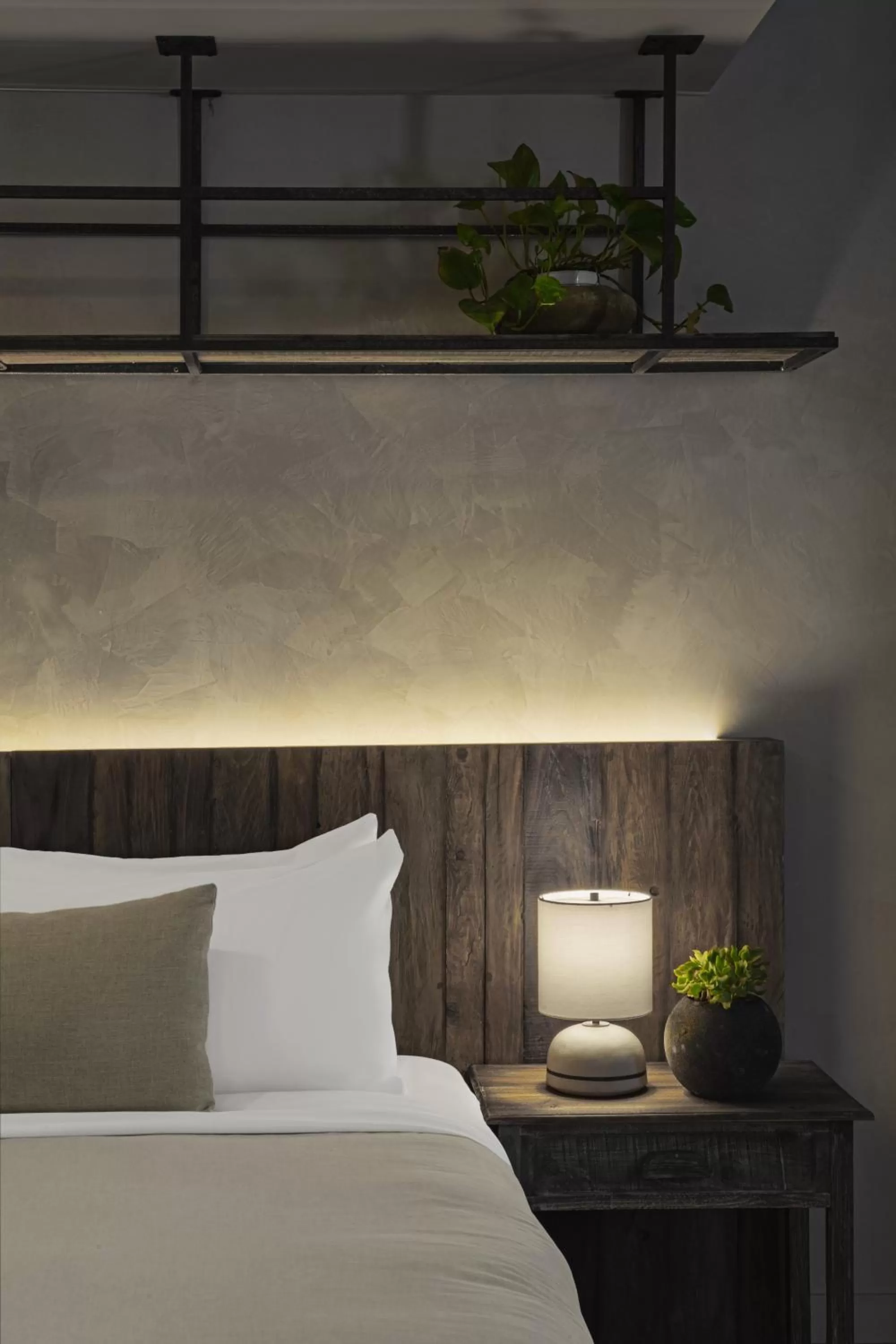 Decorative detail, Bed in 1 Hotel West Hollywood