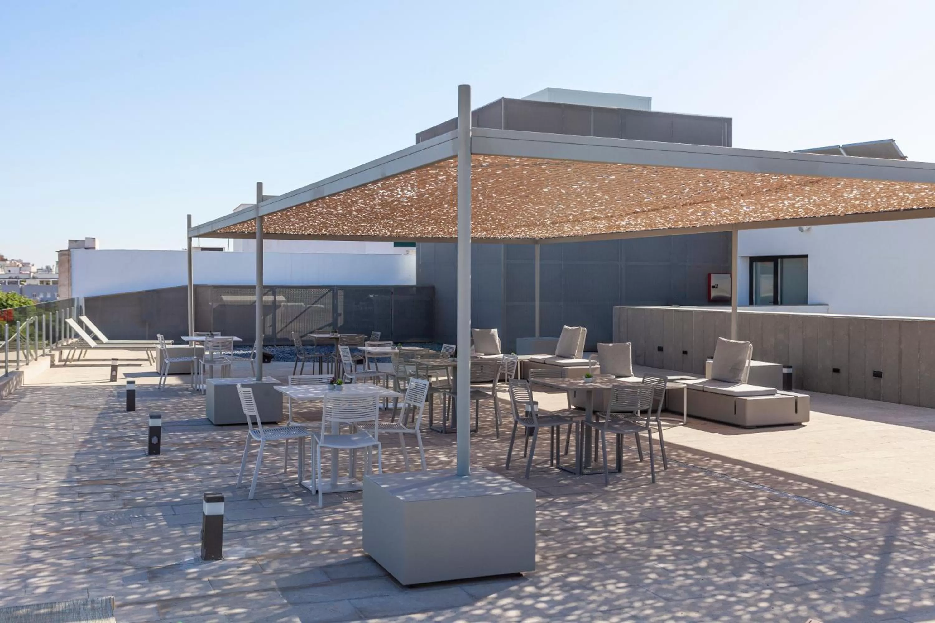 Balcony/Terrace in Hotel Macià Sevilla Kubb