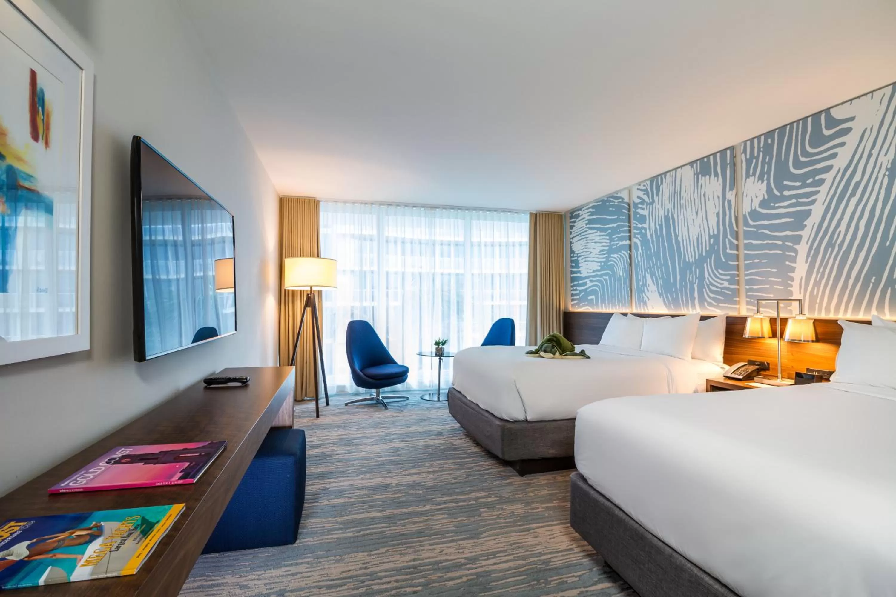 Bedroom, Bed in B Ocean Resort Fort Lauderdale Beach