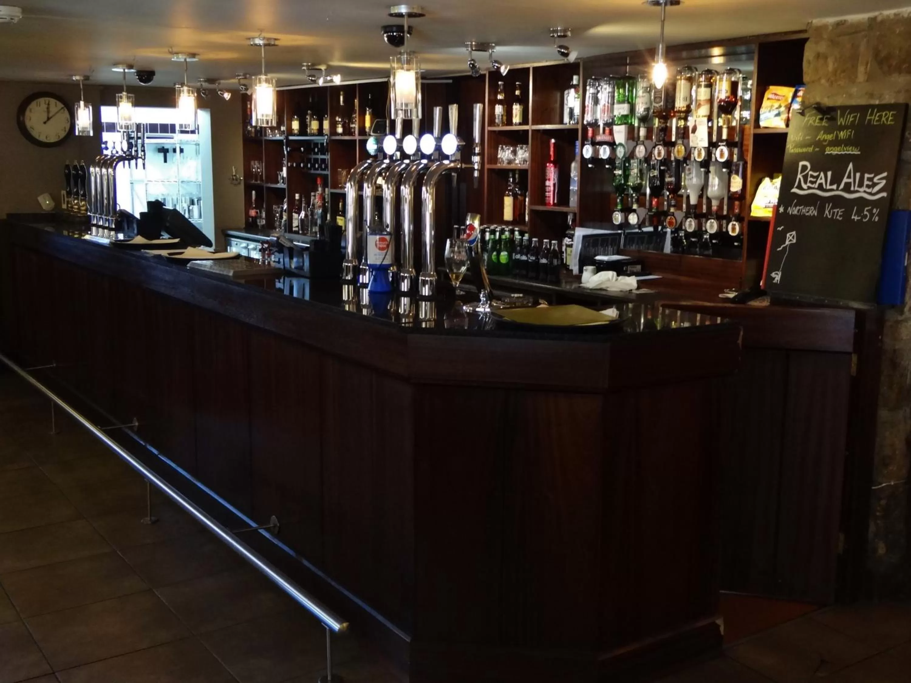 Drinks in The Angel View Hotel